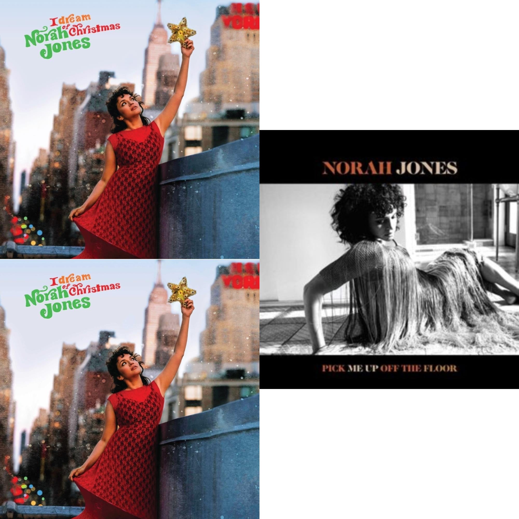 I Dream Of Christmas & I Dream Of Christmas (Red/White Swirl LP Vinyl) & Pick Me Up Off The Floor (Half Black/Half White LP Vinyl)