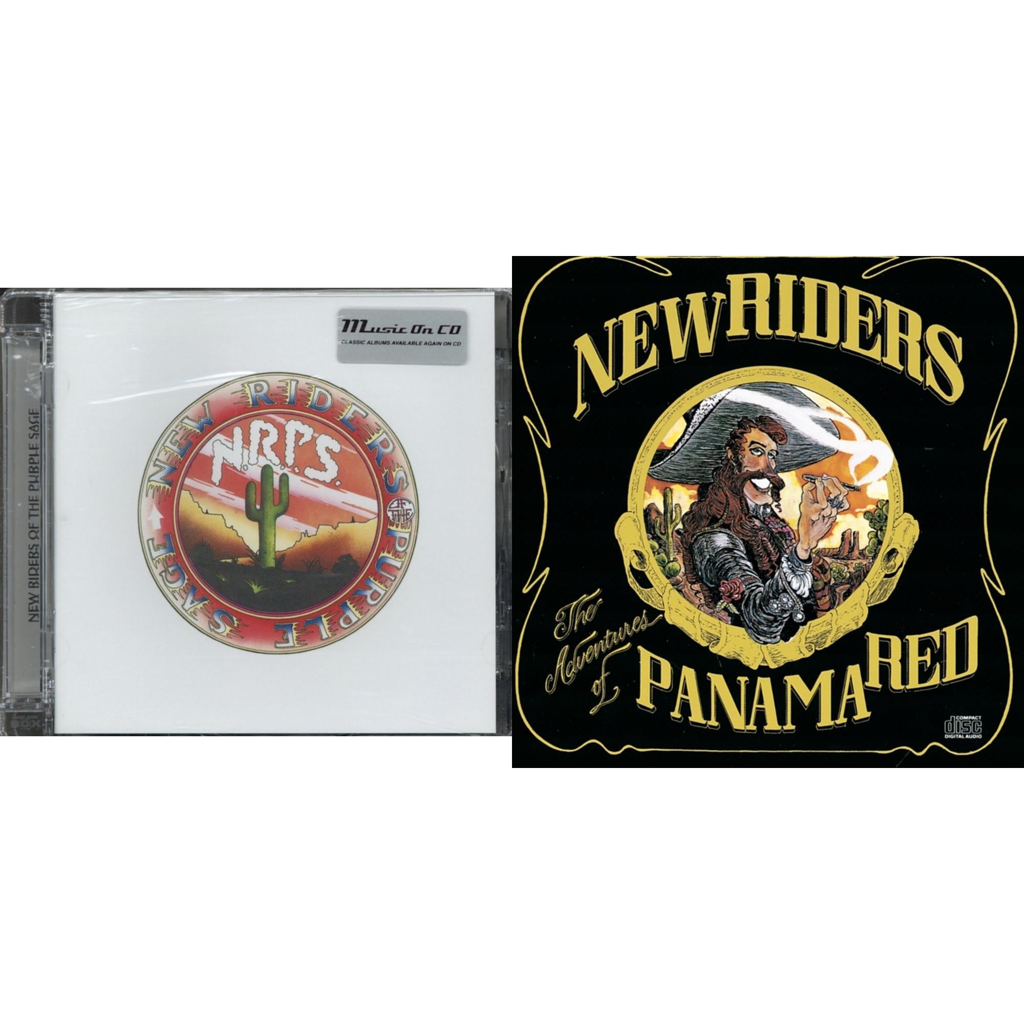 New Riders Of Purple Sage  (24Bit Remaster) & Adventures Of Panama Red