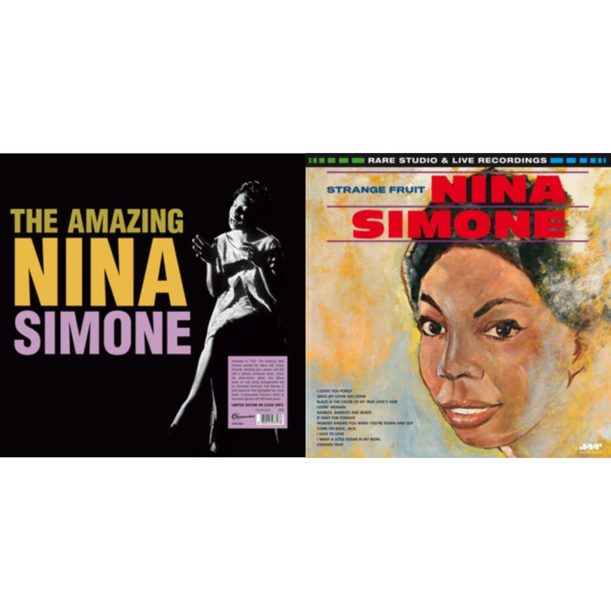 Amazing Nina Simone (Clear LP Vinyl) & Strange Fruit (180G/Dmm)