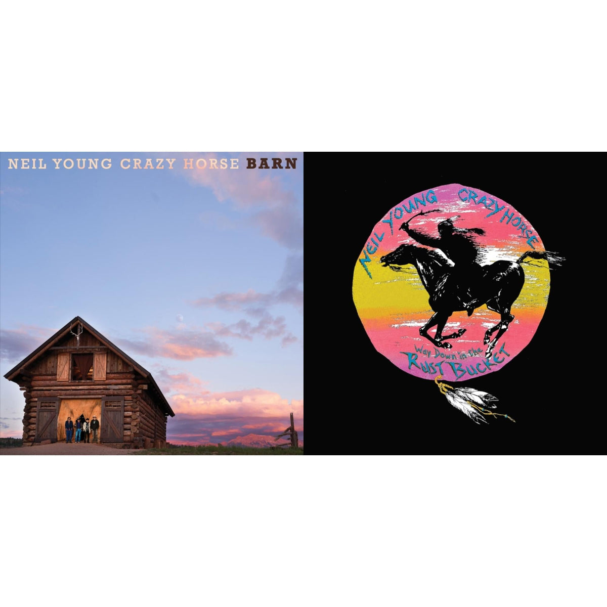 This is a 2 LP Vinyl SKU bundle.
1.This LP Vinyl is brand new.Format: LP VinylMusic Style: CountryThis item's title is: Barn (Deluxe Edition/LP/CD/Blu-Ray)Artist: Neil & Crazy Horse YoungLabel: REPRISEBarcode: 093624877547Release Date: 12/10/2021
2.This LP Vinyl is brand new.
