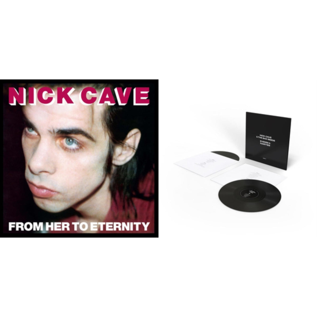 Nick & The Bad Seeds Cave - B-Sides & Rarities (Part Ii) & From Her To Eternity - LP Vinyl Bundle