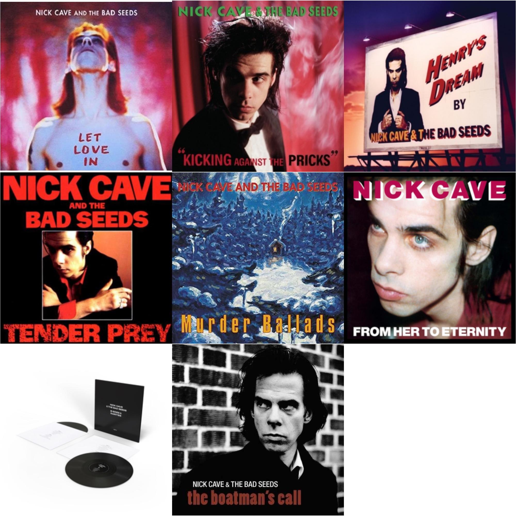 B-Sides & Rarities (Part Ii) & From Her To Eternity & Kicking Against The Pricks & Tender Prey & Henry's Dream & Let Love In & Murder Ballads (X) & Boatman's Call
