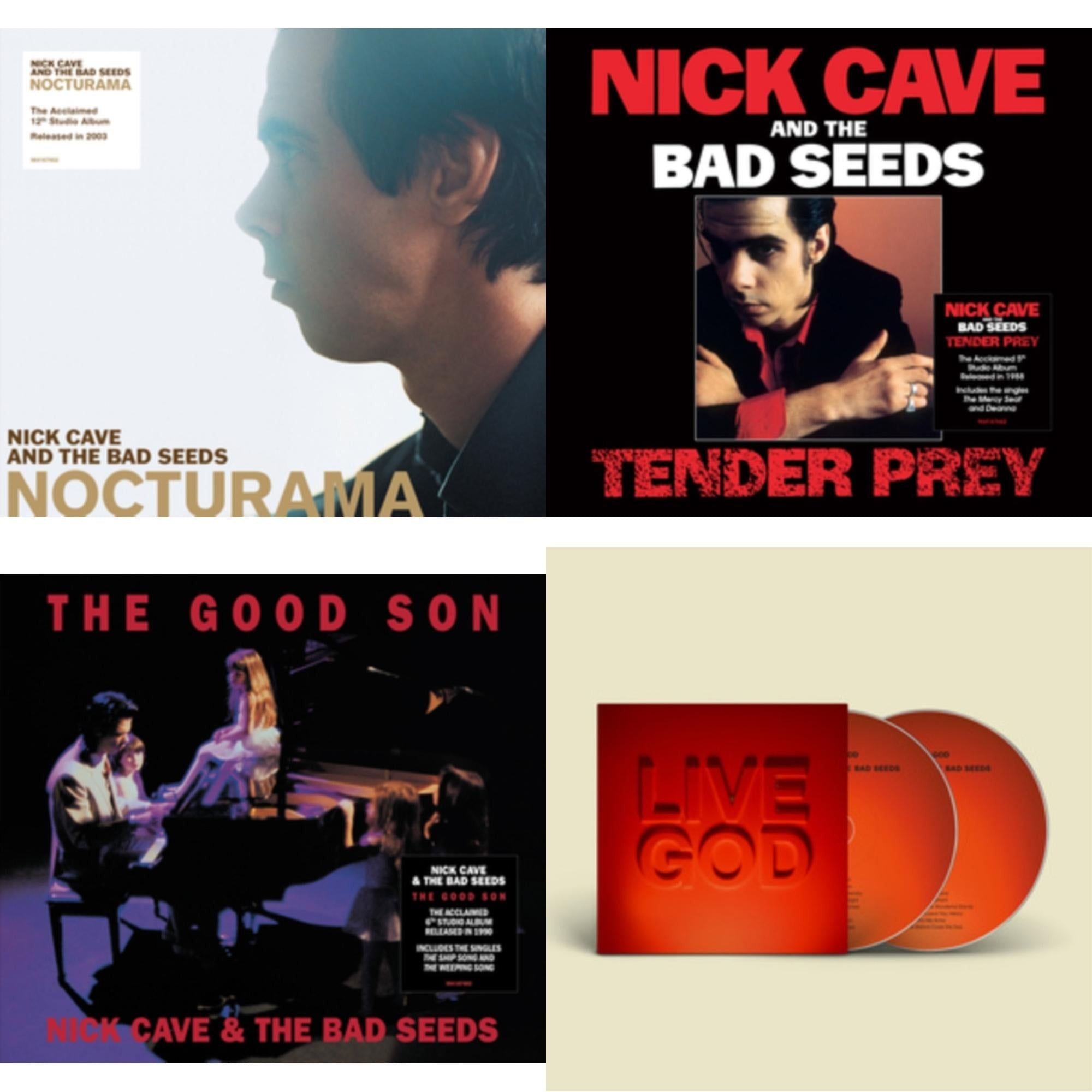 Nocturama & Tender Prey & Good Son & Live God (2CD)
