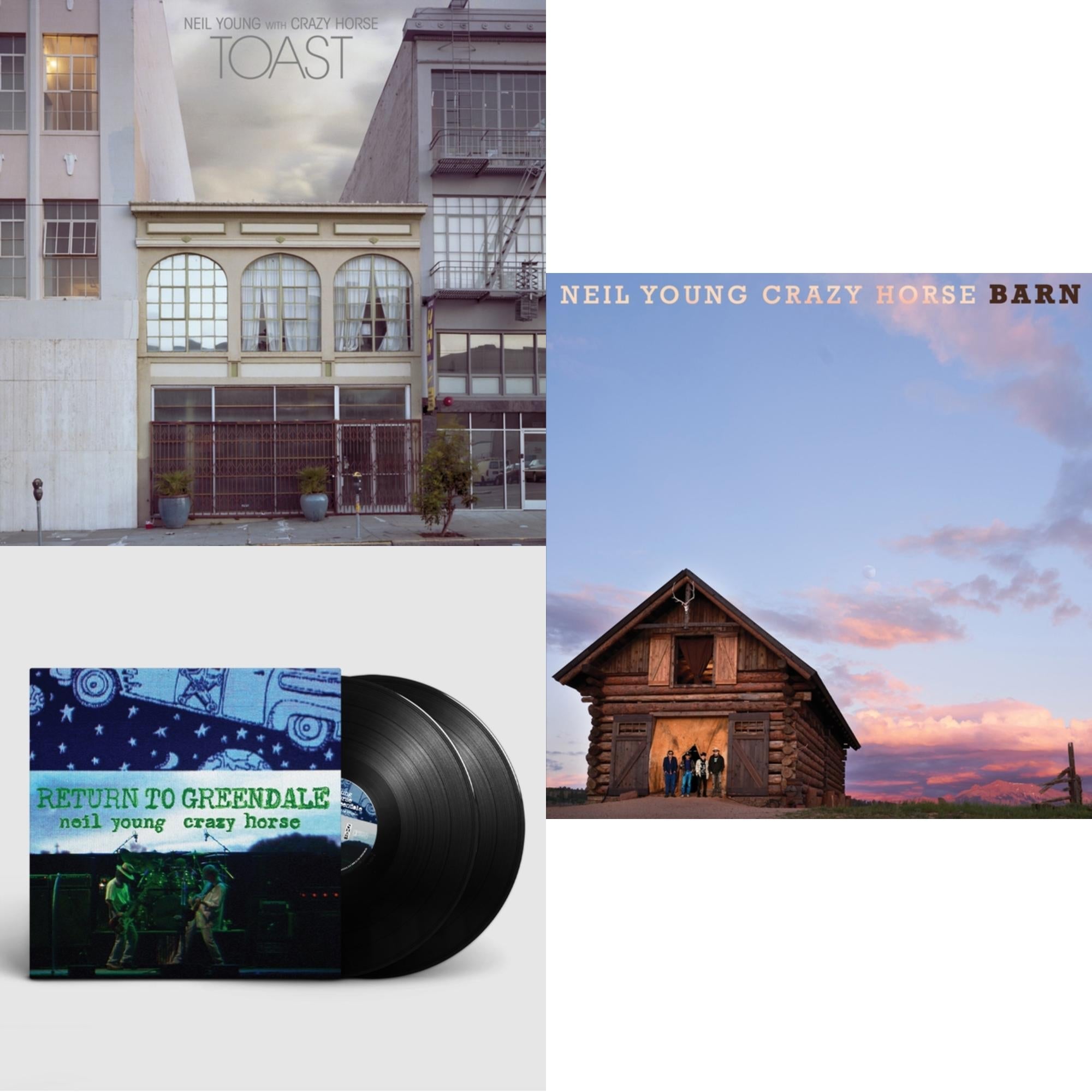 Barn (Deluxe Edition/LP/CD/Blu-Ray) & Toast (2LP) & Return To Greendale