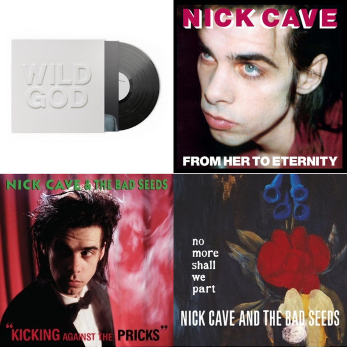 Wild God & From Her To Eternity & Kicking Against The Pricks & No More Shall We Part (2LP)