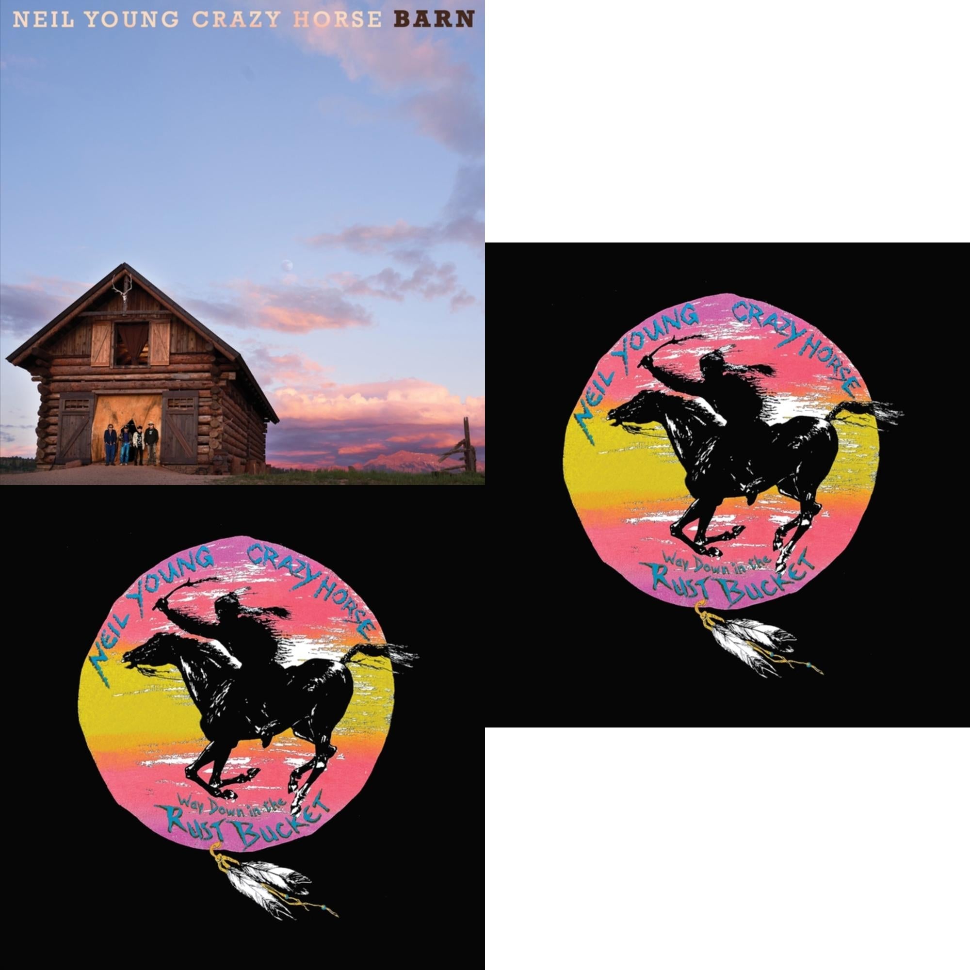 Barn (Deluxe Edition/LP/CD/Blu-Ray) & Way Down In The Rust Bucket (Deluxe/4LP/2CD/DVD) & Way Down In The Rust Bucket (4LP)