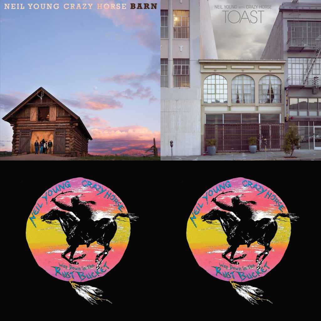 Barn (Deluxe Edition/LP/CD/Blu-Ray) & Toast (2LP) & Way Down In The Rust Bucket (Deluxe/4LP/2CD/DVD) & Way Down In The Rust Bucket (4LP)