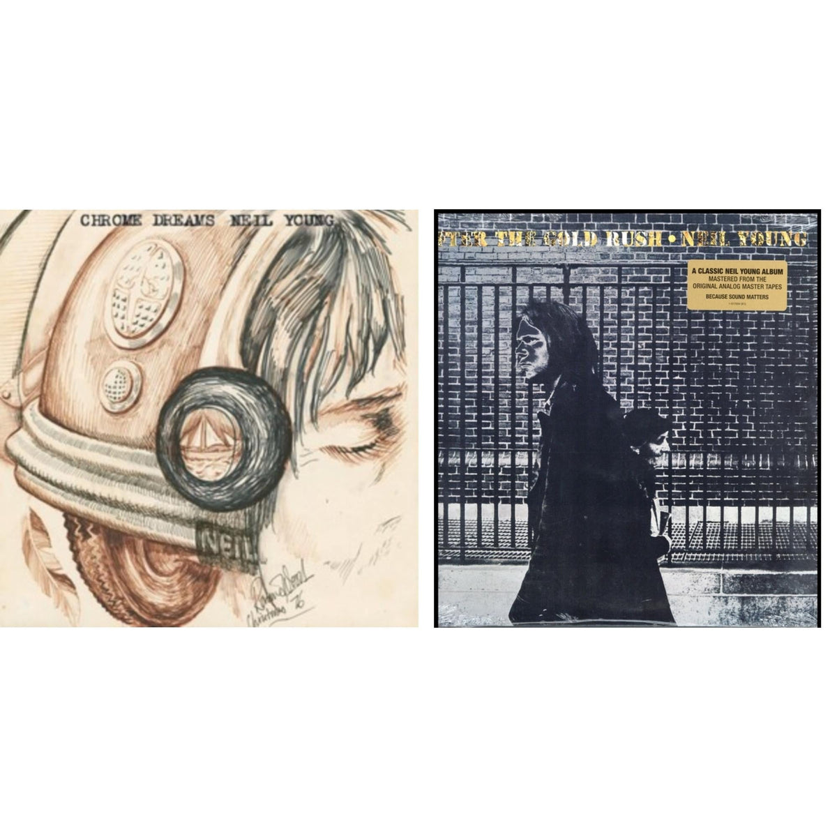 Chrome Dreams (2LP) & After The Gold Rush