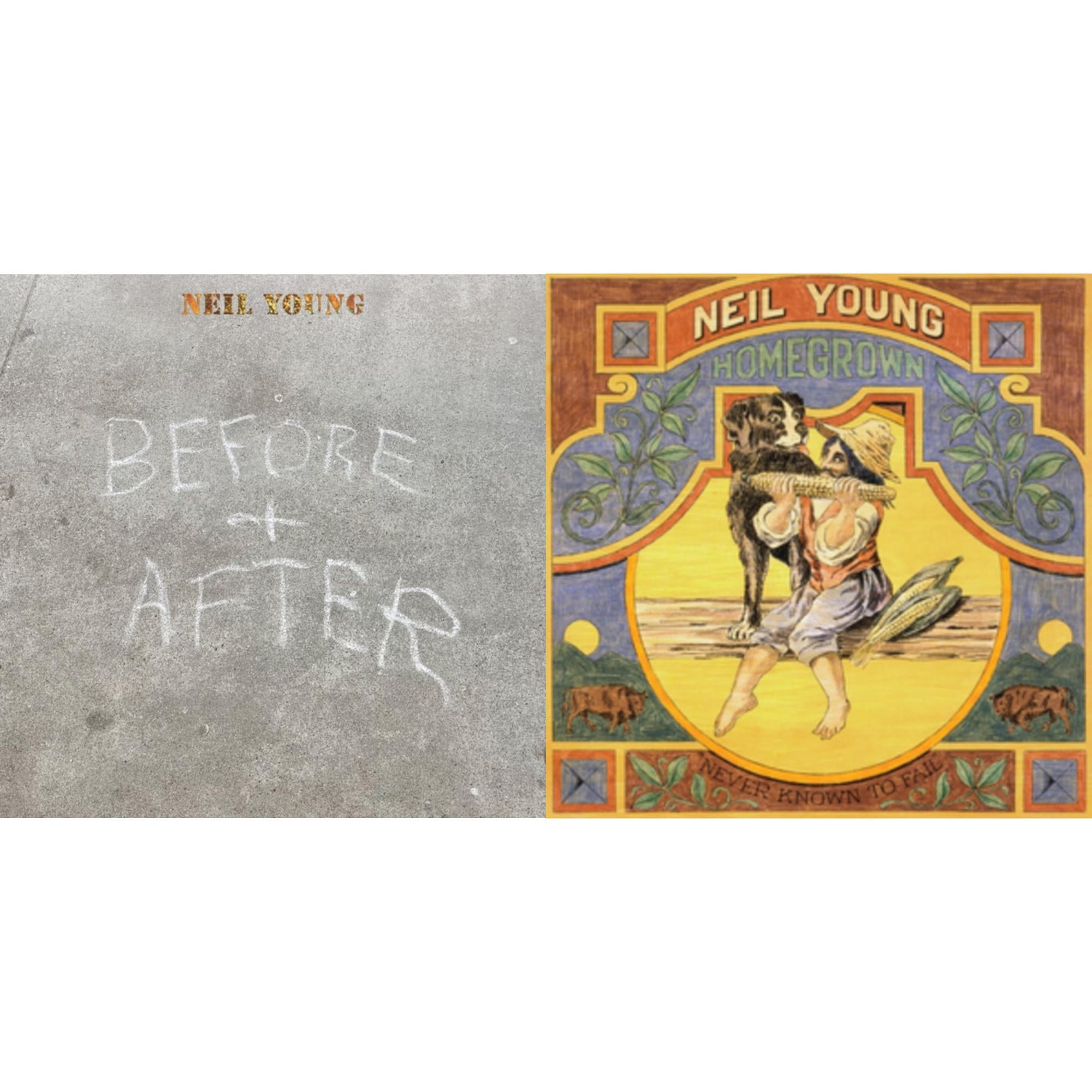 Before & After (Clear LP Vinyl) (I) & Homegrown