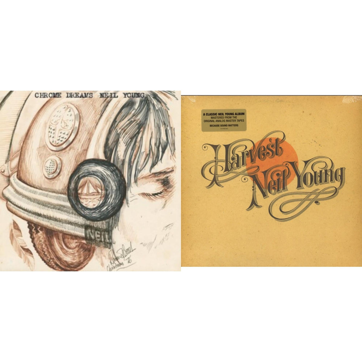 Chrome Dreams (2LP) & Harvest