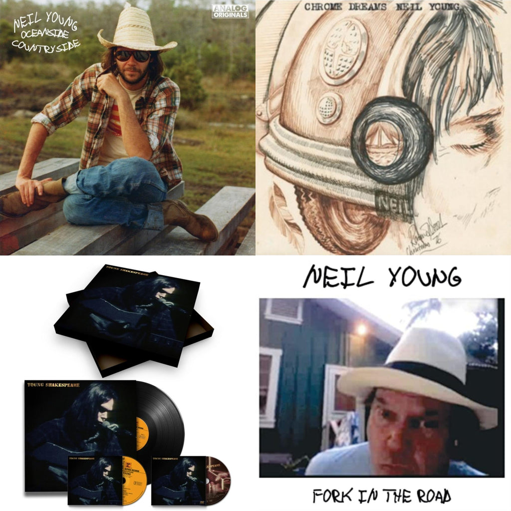 Oceanside Countryside & Chrome Dreams (2LP) & Young Shakespeare (Deluxe) & Fork In The Road (140G)
