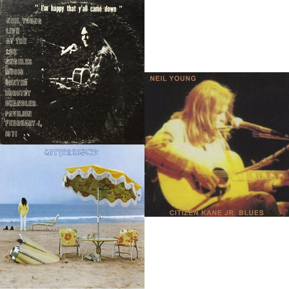 Citizen Kane Jr. Blues 1974 (Live At The Bottom Line) & Dorothy Chandler Pavilion 1971 & On The Beach