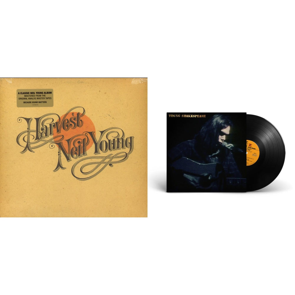 Neil Young - Young Shakespeare & Harvest - LP Vinyl Bundle