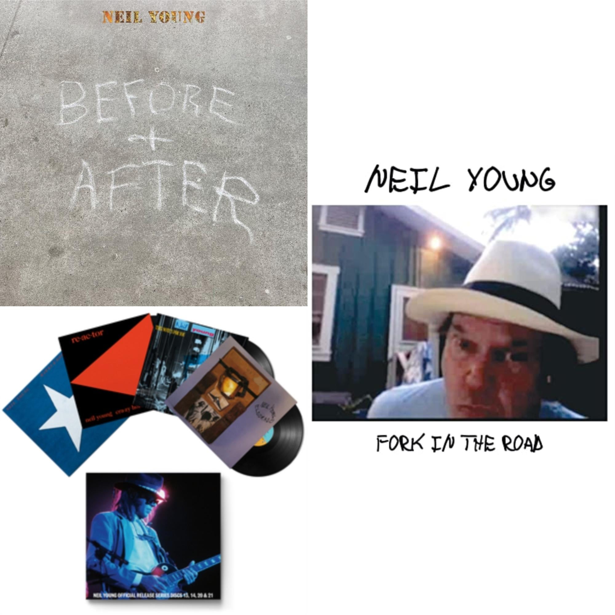 Before & After (Clear LP Vinyl) (I) & Official Release Series Discs 13, 14, 20 & 21 & Fork In The Road (140G)