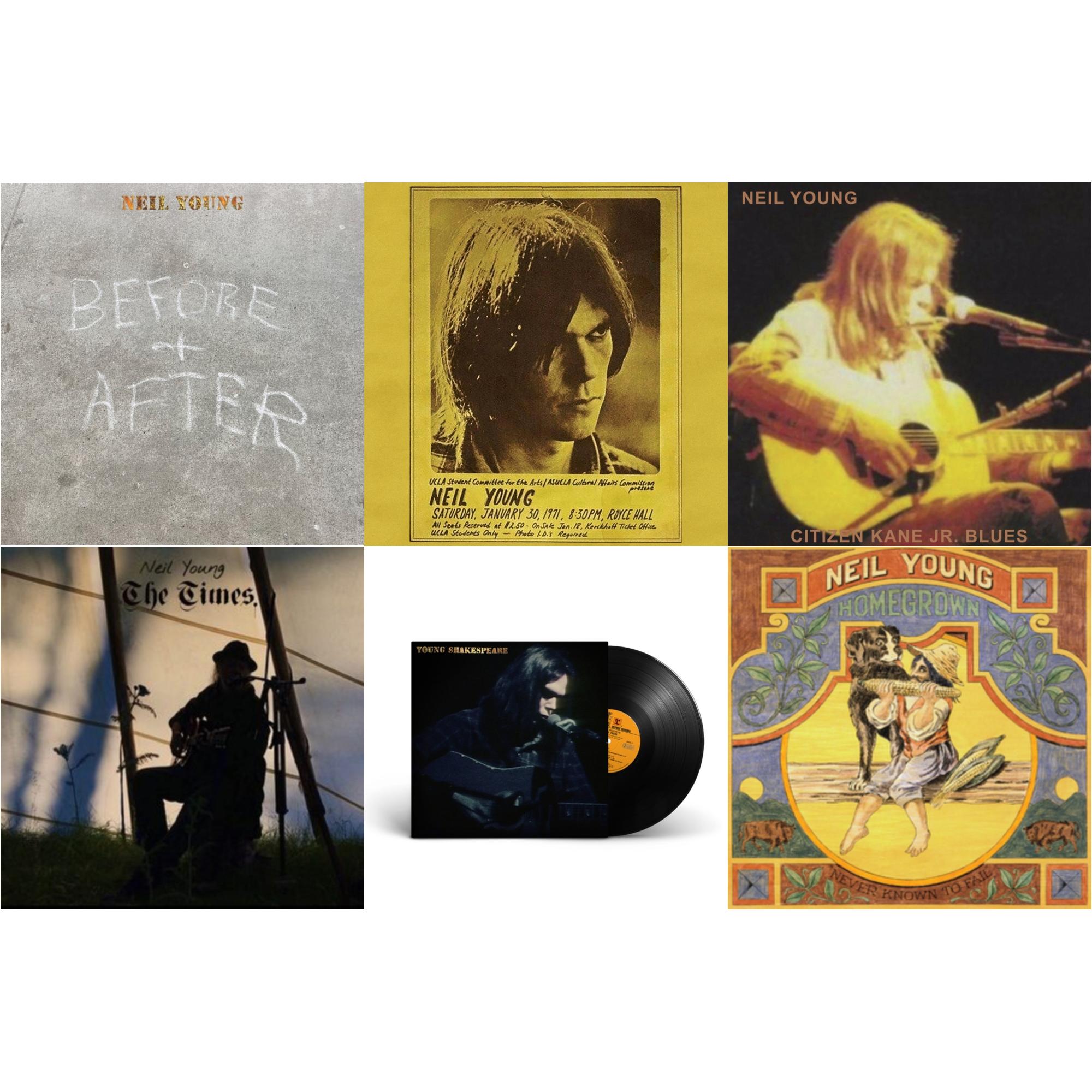 Before & After (Clear LP Vinyl) (I) & Royce Hall 1971 & Citizen Kane Jr. Blues 1974 (Live At The Bottom Line) & Times & Young Shakespeare & Homegrown