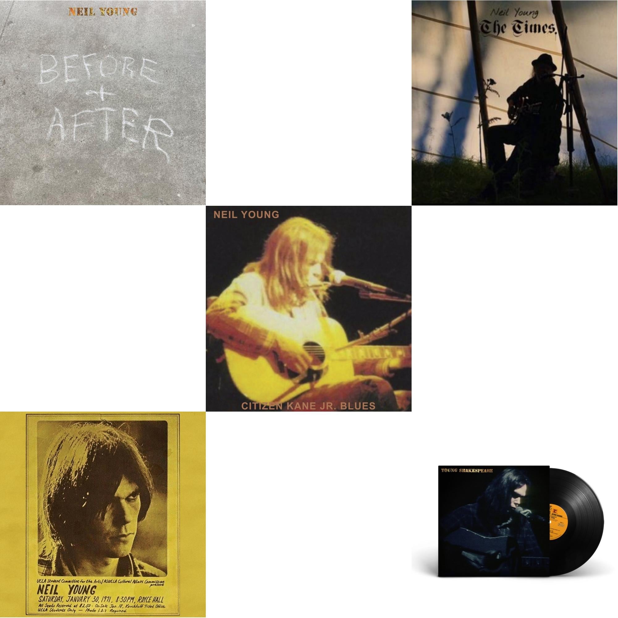 Before & After (Clear LP Vinyl) (I) & Royce Hall 1971 & Citizen Kane Jr. Blues 1974 (Live At The Bottom Line) & Times & Young Shakespeare