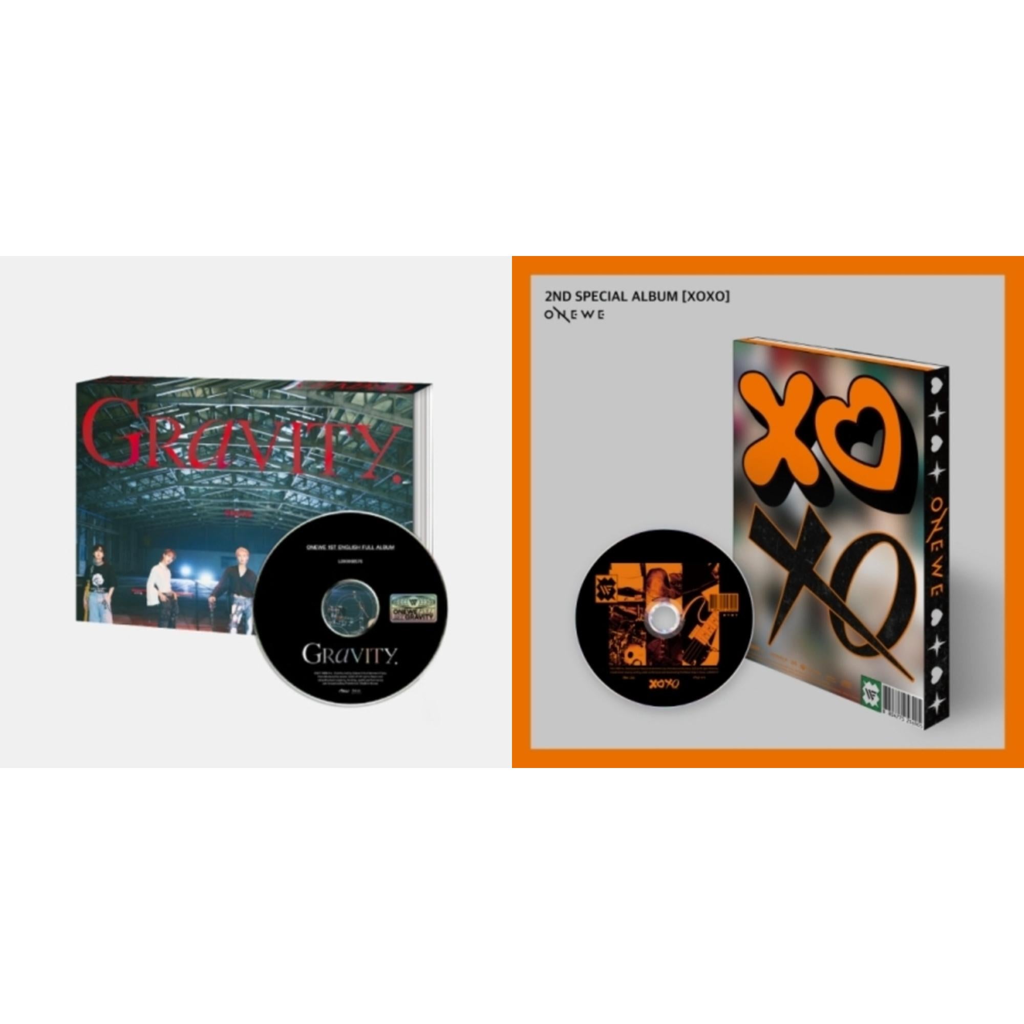 1St English Full Album (Gravity) & Xoxo (Special Album)
