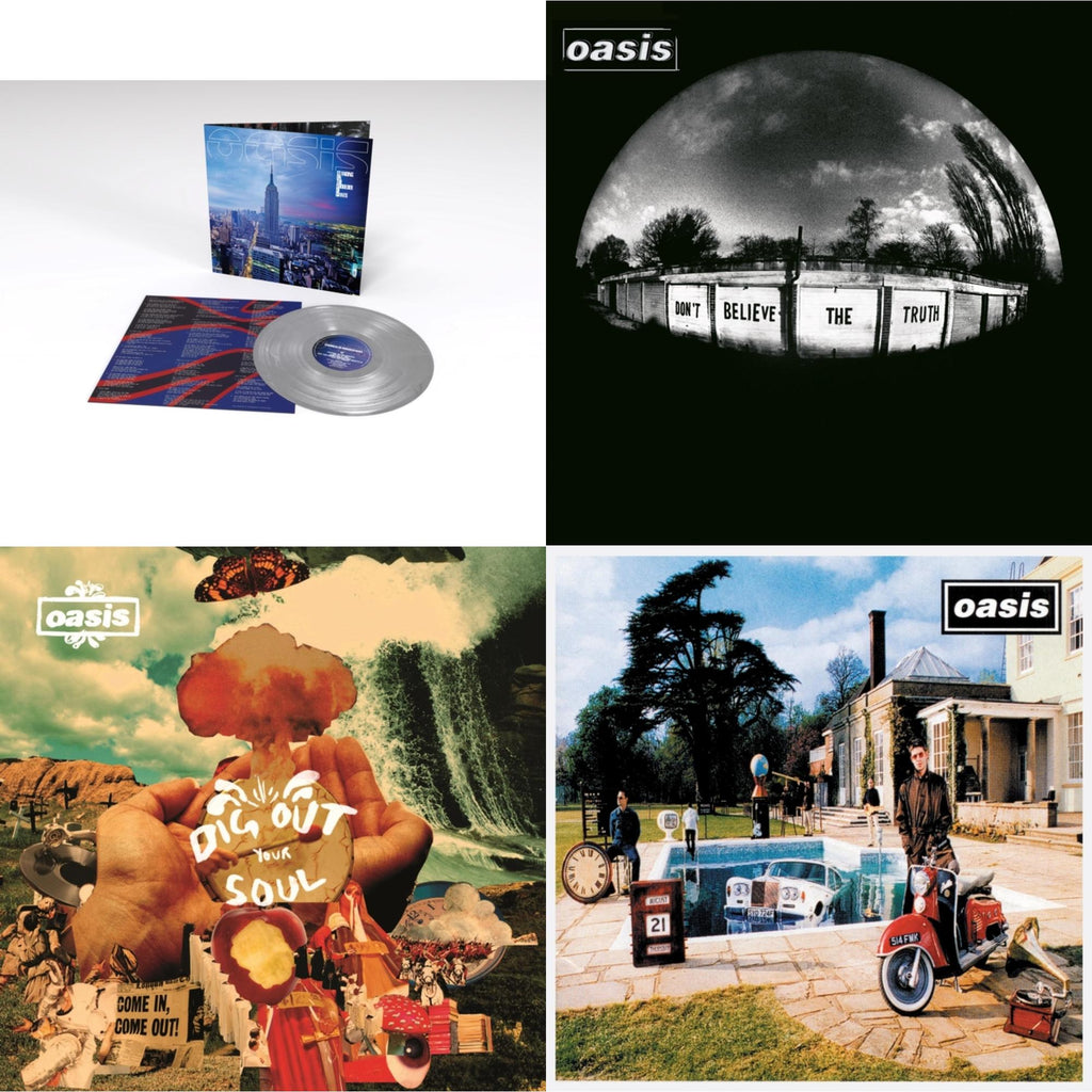 Standing On The Shoulder Of Giants (25Th Anniversary/Silver LP Vinyl) & Don't Believe The Truth (180G) & Dig Out Your Soul (2LP) & Be Here Now
