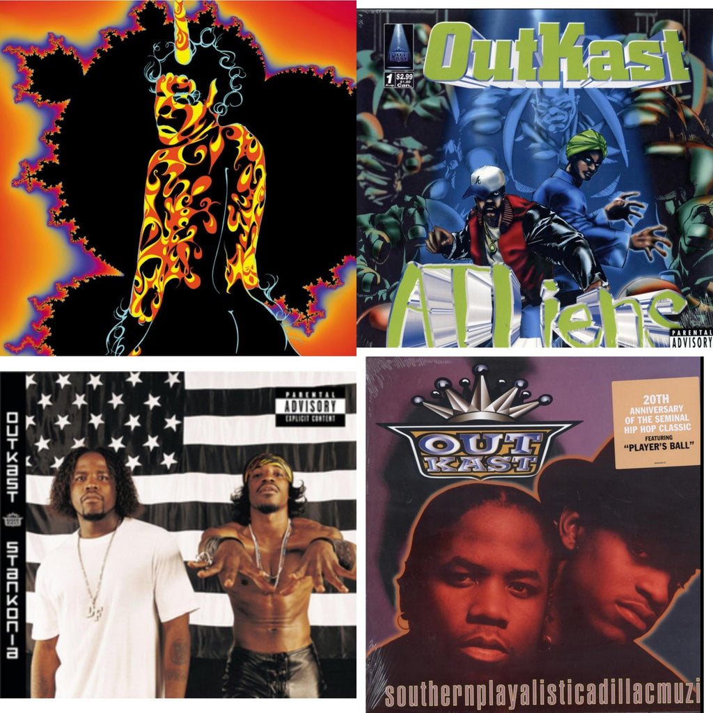 Stankonia (X) (25Th Anniversary Edition/3LP/Purple Marble Vinyl) & Atliens & Stankonia & Southernplayalisticadillacmuzik