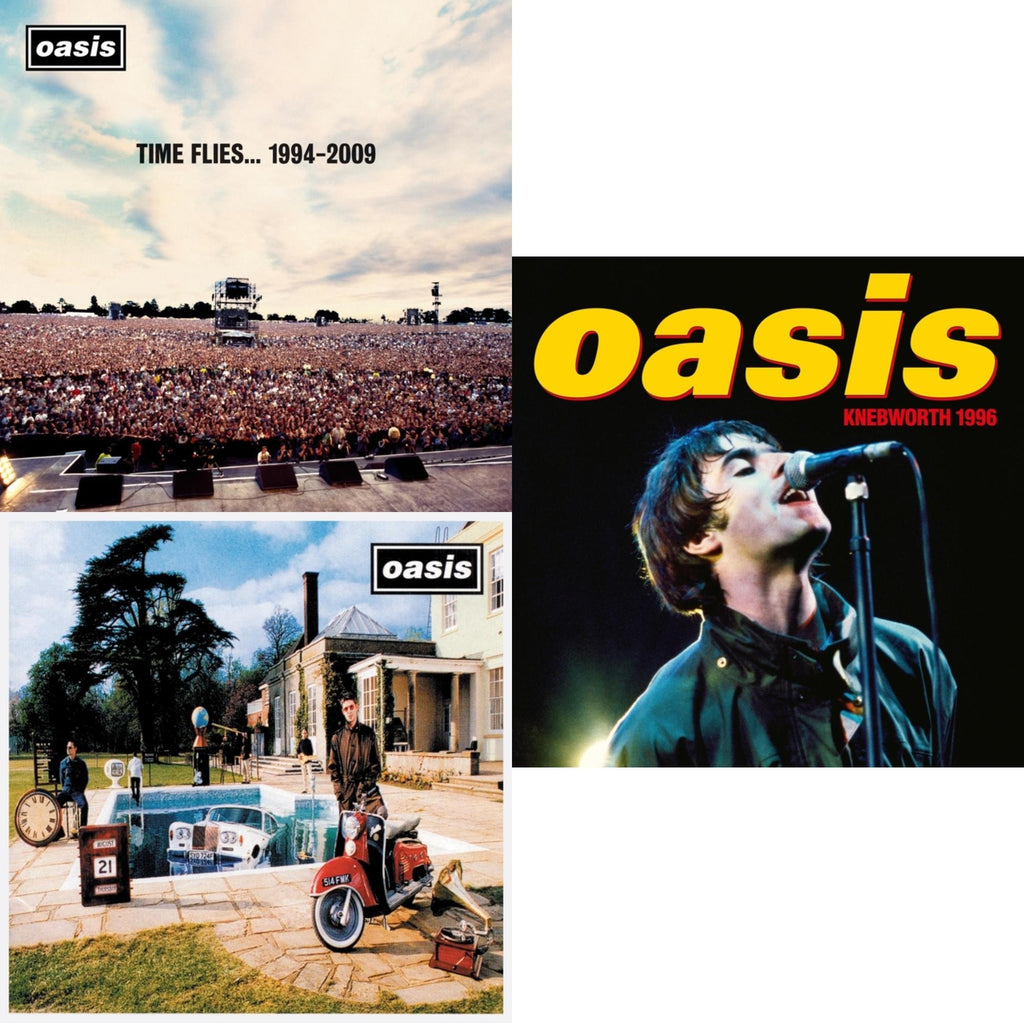 Time Flies… 1994-2009 (2CD) & Be Here Now & Knebworth 1996 (2CD)