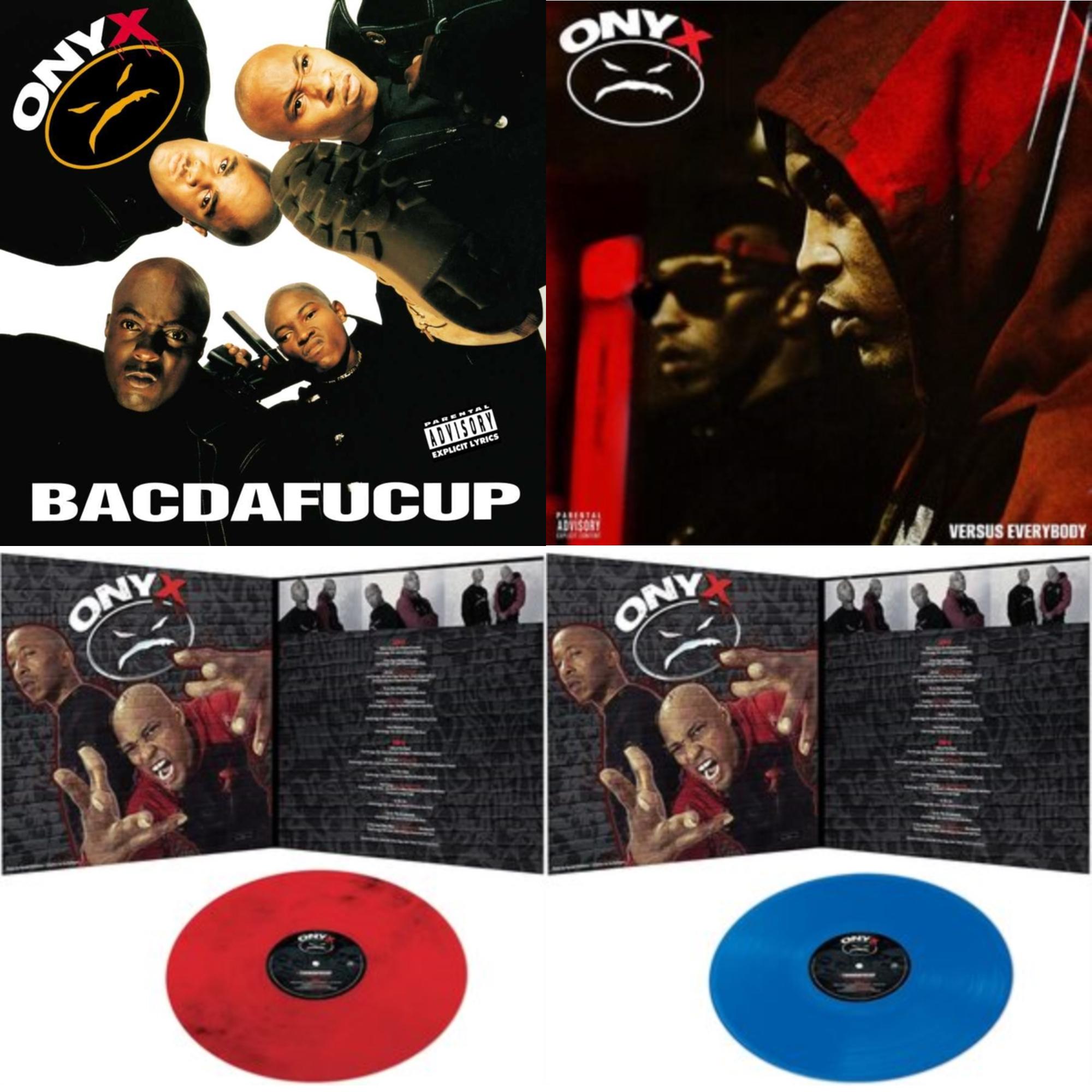 Bacdafucup & Onyx Versus Everybody & Turndafucup (Red LP Vinyl) & Turndafucup (Blue LP Vinyl)