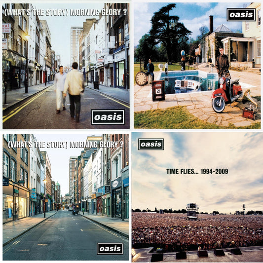 (Whats The Story) Morning Glory? (Remastered) & Be Here Now & (What's The Story) Morning Glory? (30Th Anniversary/Deluxe) (2CD) & Time Flies 1994 - 2009