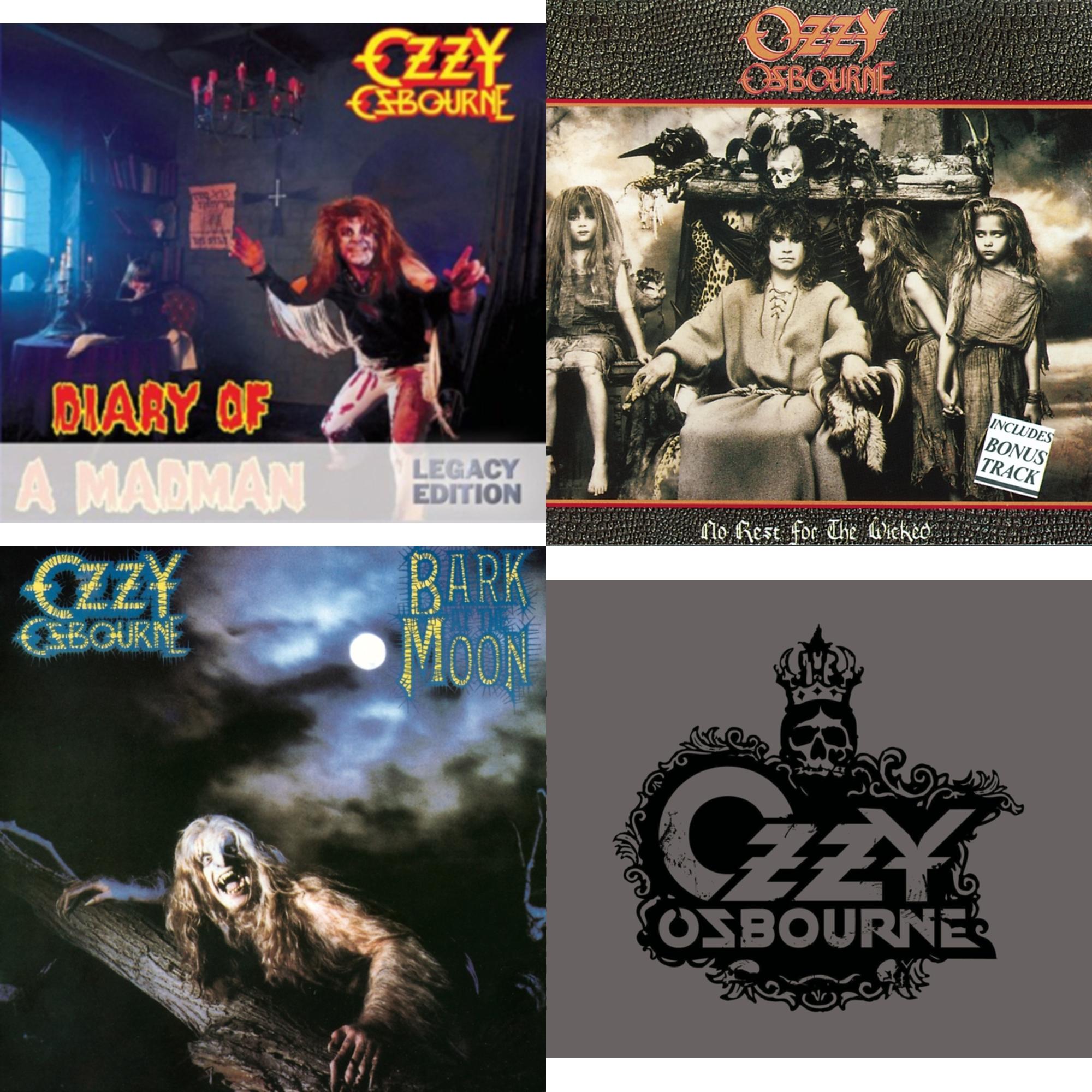Diary Of A Madman & No Rest For The Wicked & Bark At The Moon & Black Rain