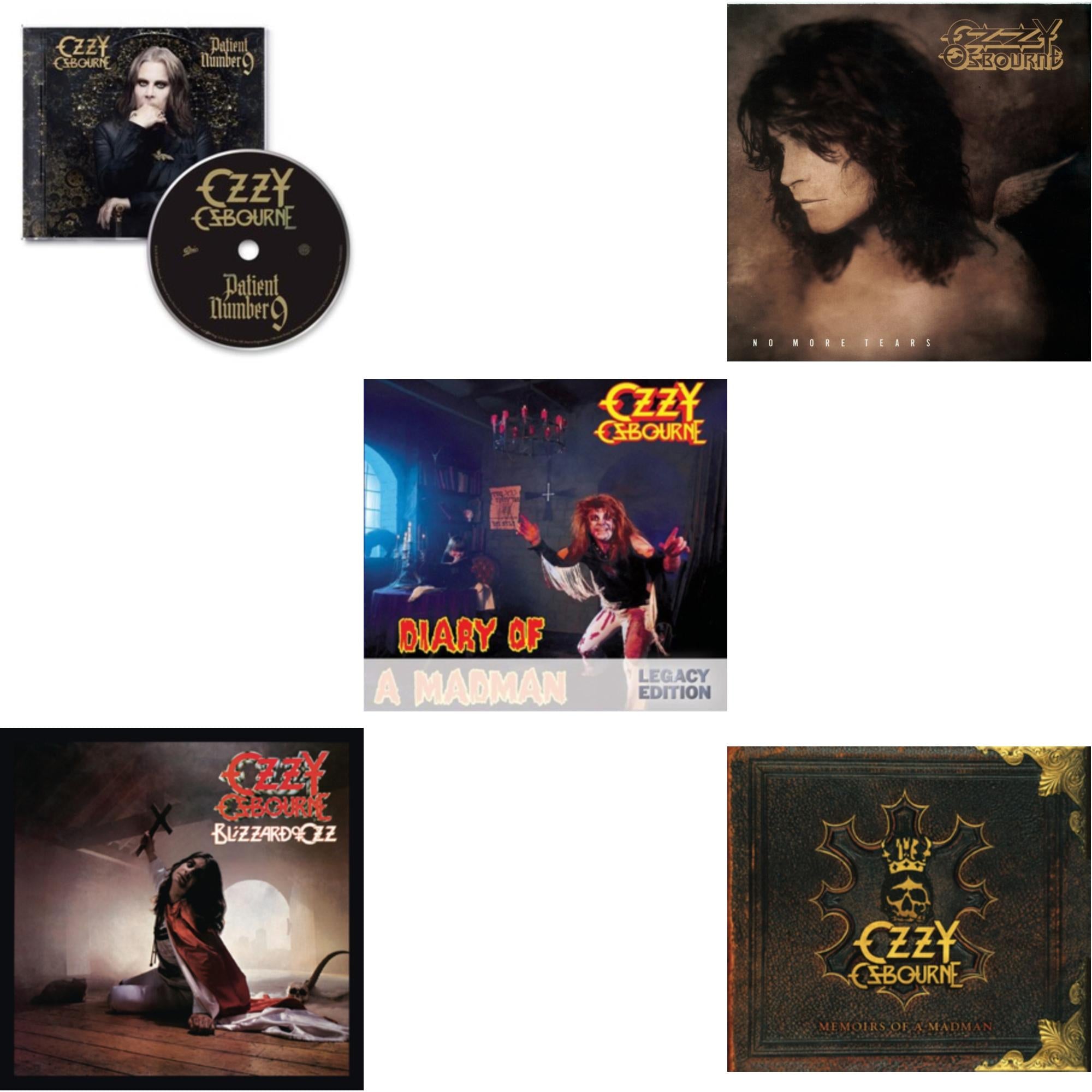 Patient Number 9 & Blizzard Of Ozz & Diary Of A Madman & No More Tears & Memoirs Of A Madman