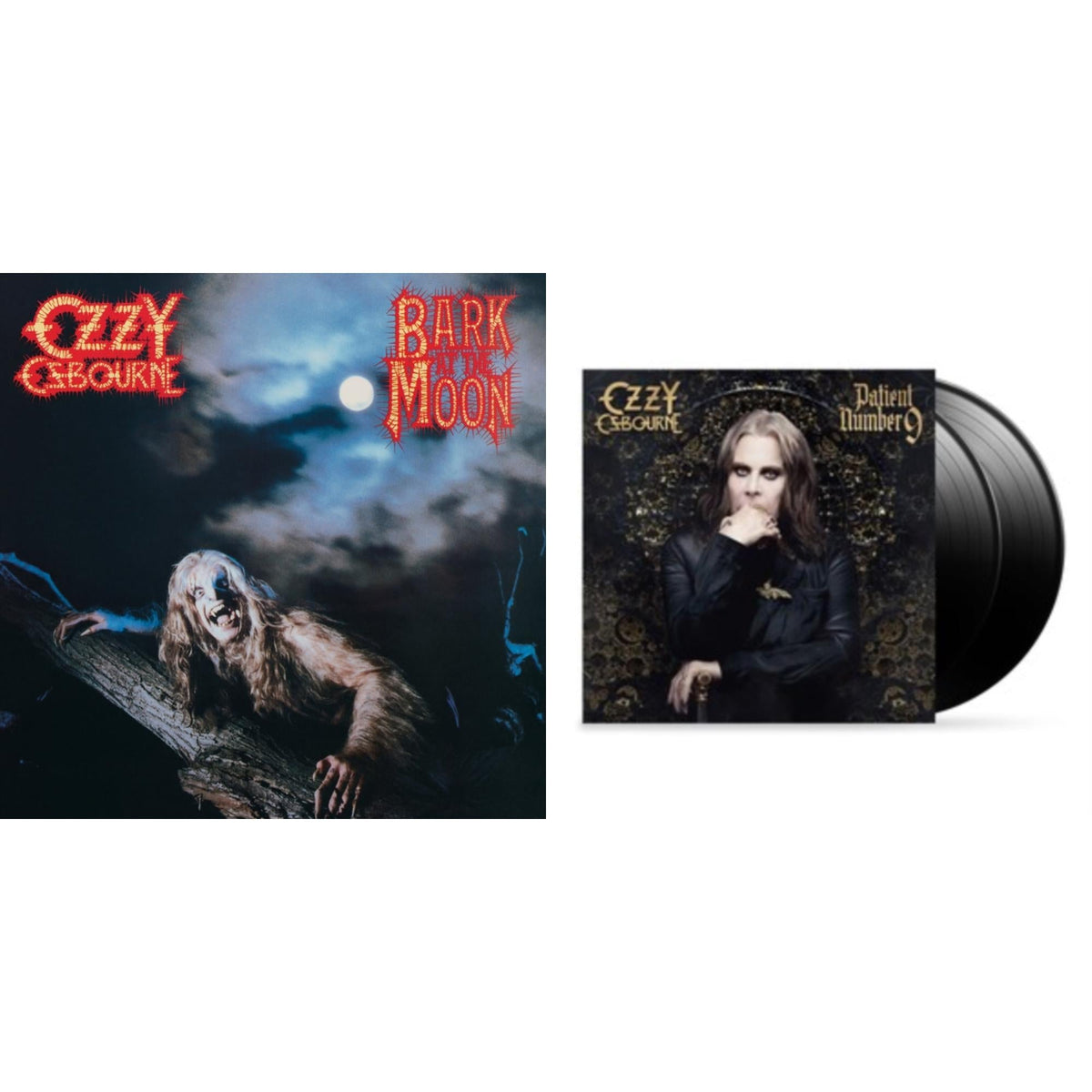 Ozzy Osbourne - Bark At The Moon & Patient Number 9 - LP Vinyl Bundle