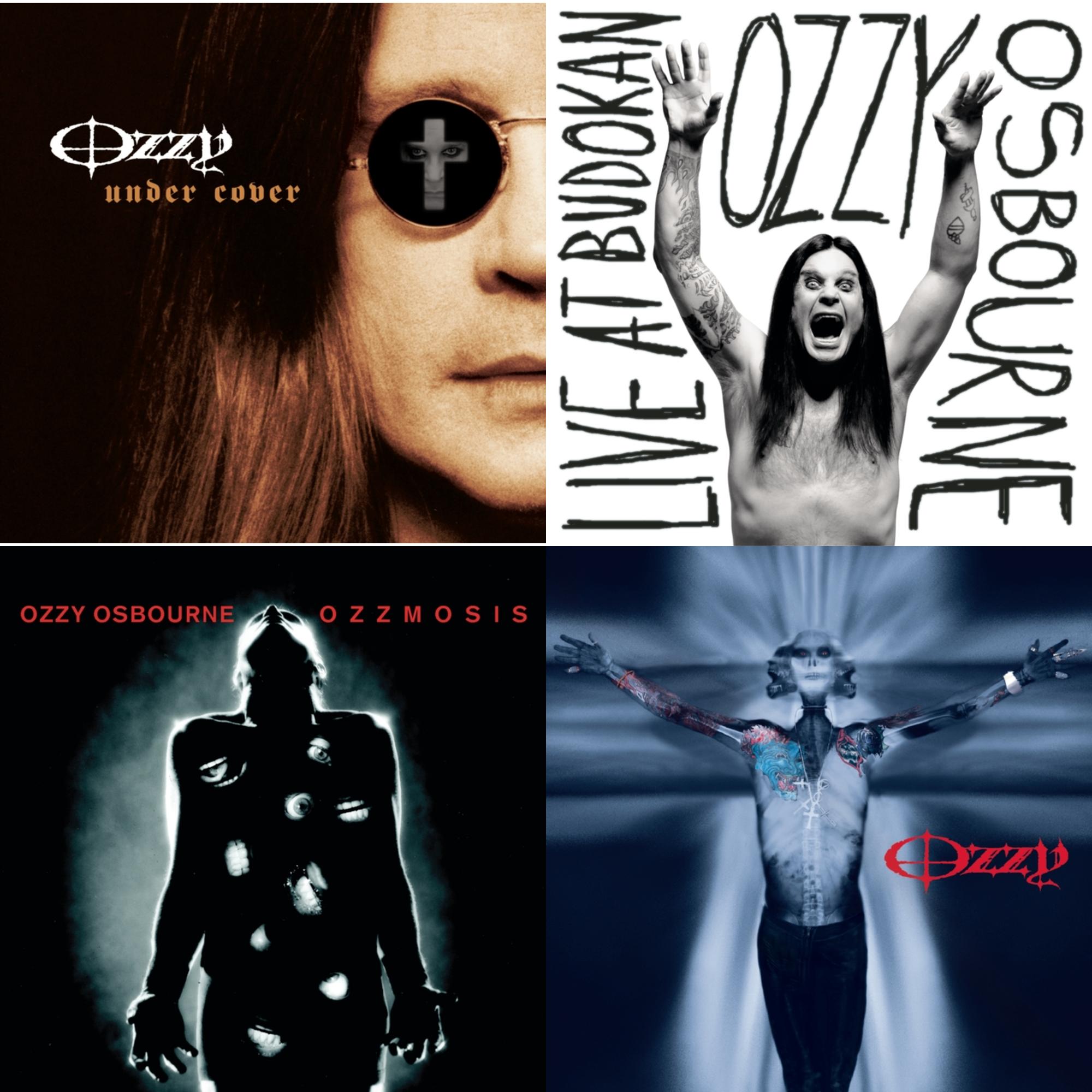 Under Cover & Live At Budokan & Ozzmosis & Down To Earth