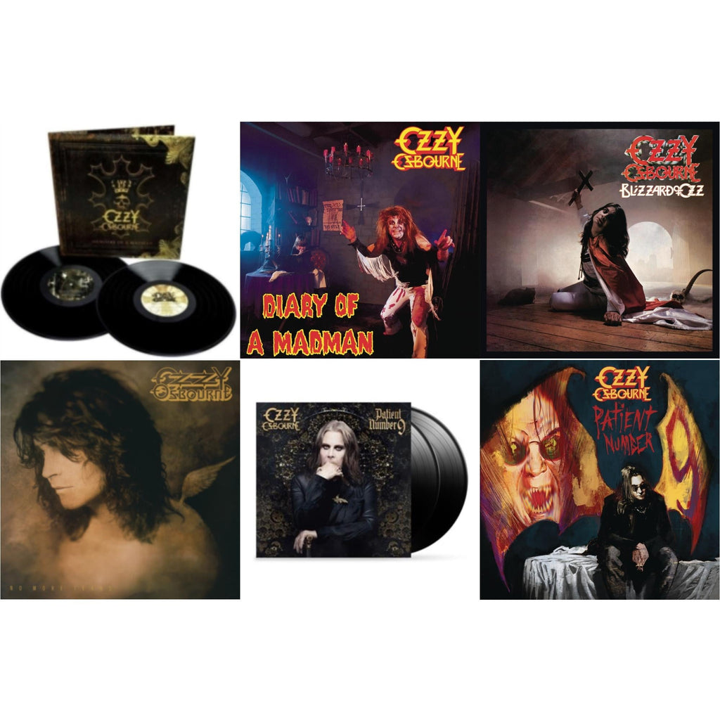 This is a 6 LP Vinyl SKU bundle.
1.This LP Vinyl is brand new.Format: LP VinylMusic Style: Heavy MetalThis item's title is: No More Tears (2LP)Artist: Ozzy OsbourneLabel: LEGACYBarcode: 194398772714Release Date: 9/17/2021
2.This LP Vinyl is brand new.