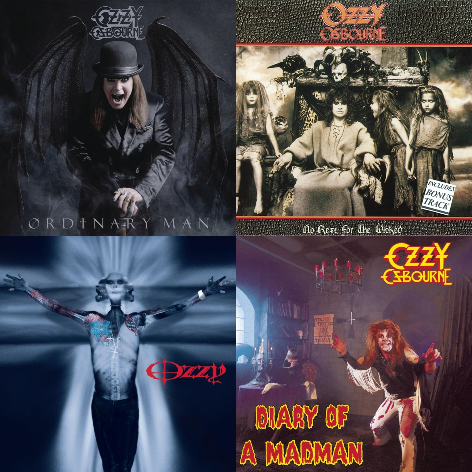 Ordinary Man (Jewel Case) & No Rest For The Wicked & Down To Earth & Diary Of A Madman