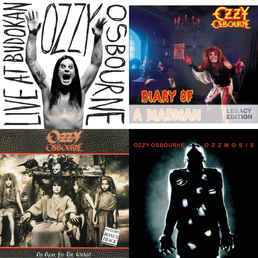 Live At Budokan & Diary Of A Madman & No Rest For The Wicked & Ozzmosis