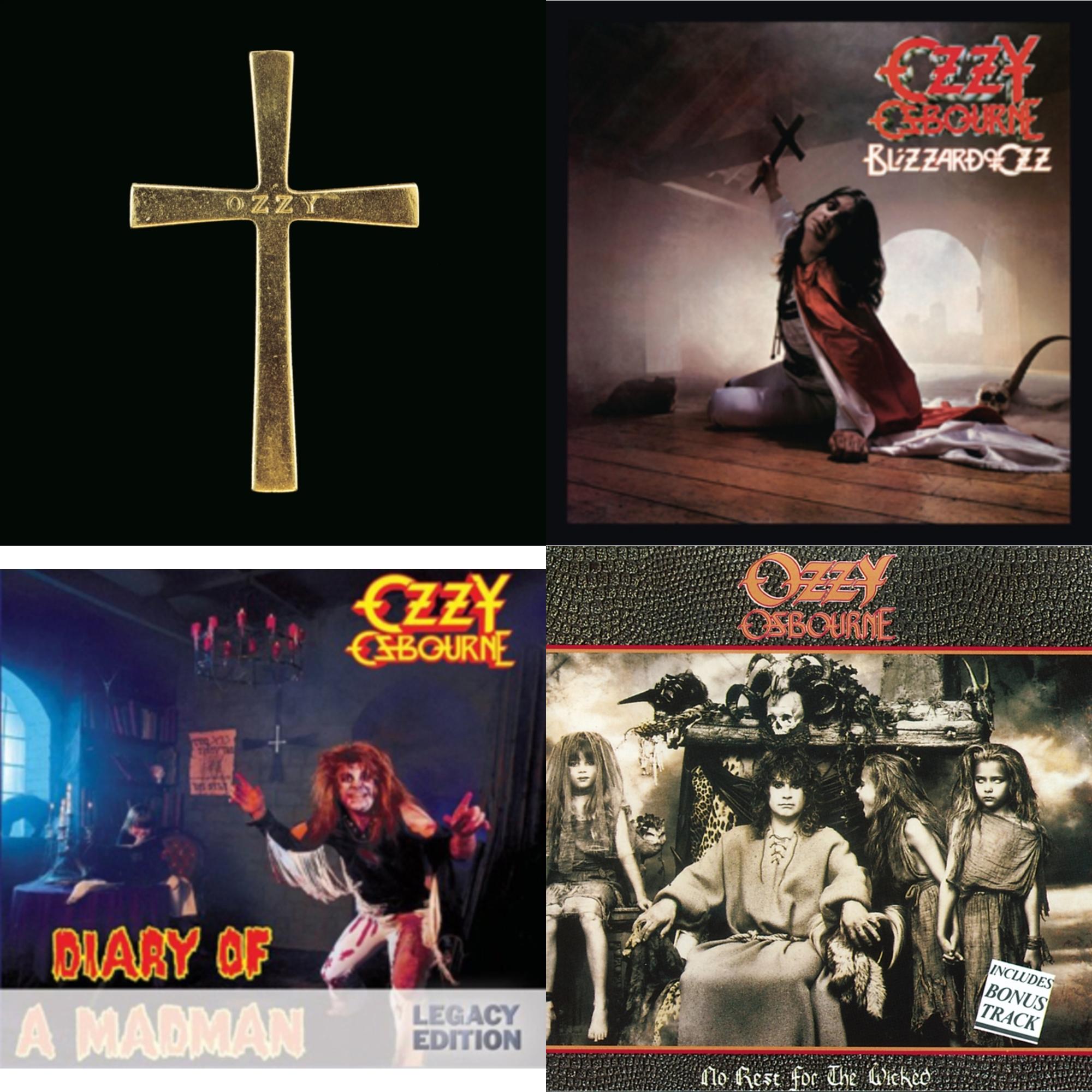 Ozzman Cometh & Blizzard Of Ozz & Diary Of A Madman & No Rest For The Wicked