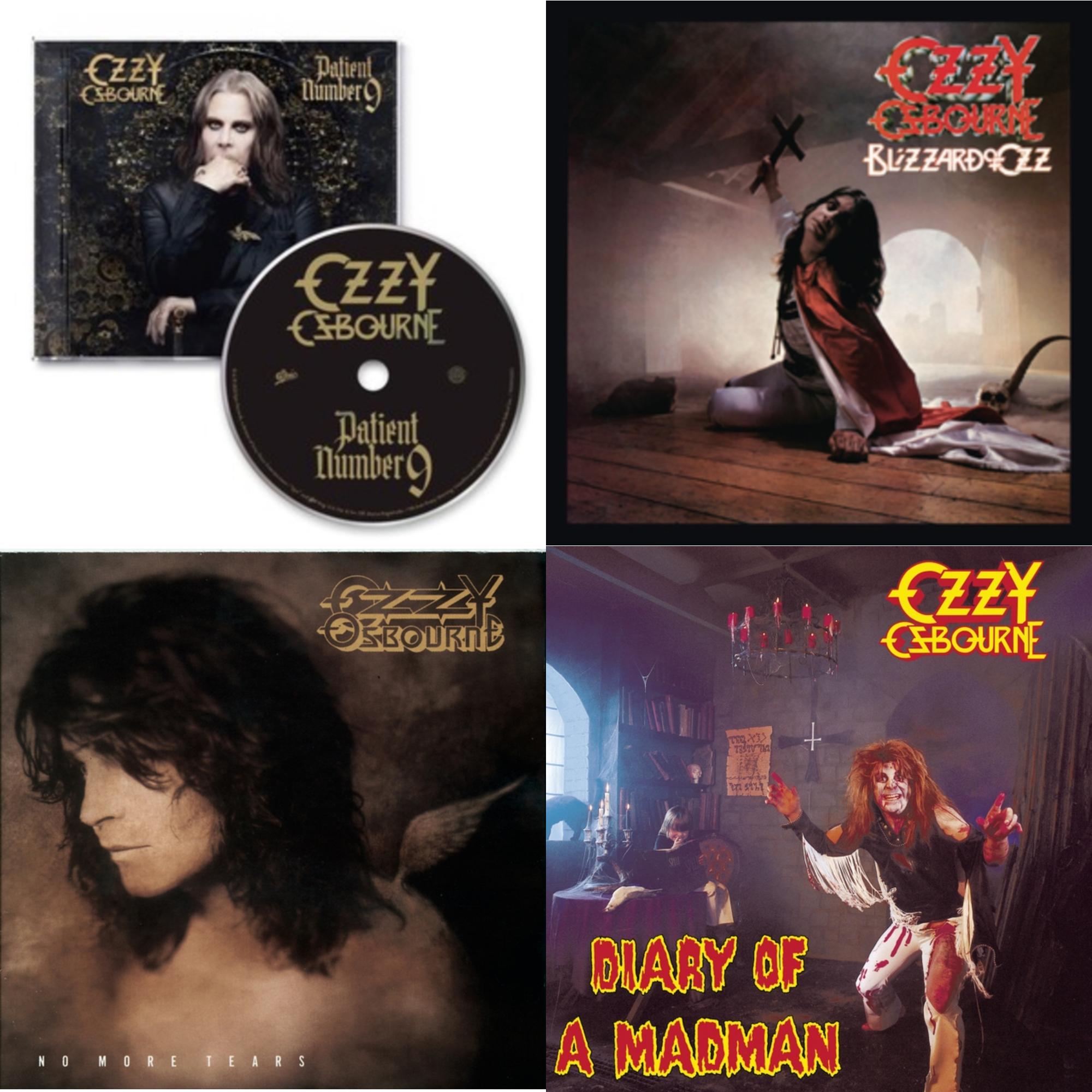Patient Number 9 & Blizzard Of Ozz & No More Tears & Diary Of A Madman
