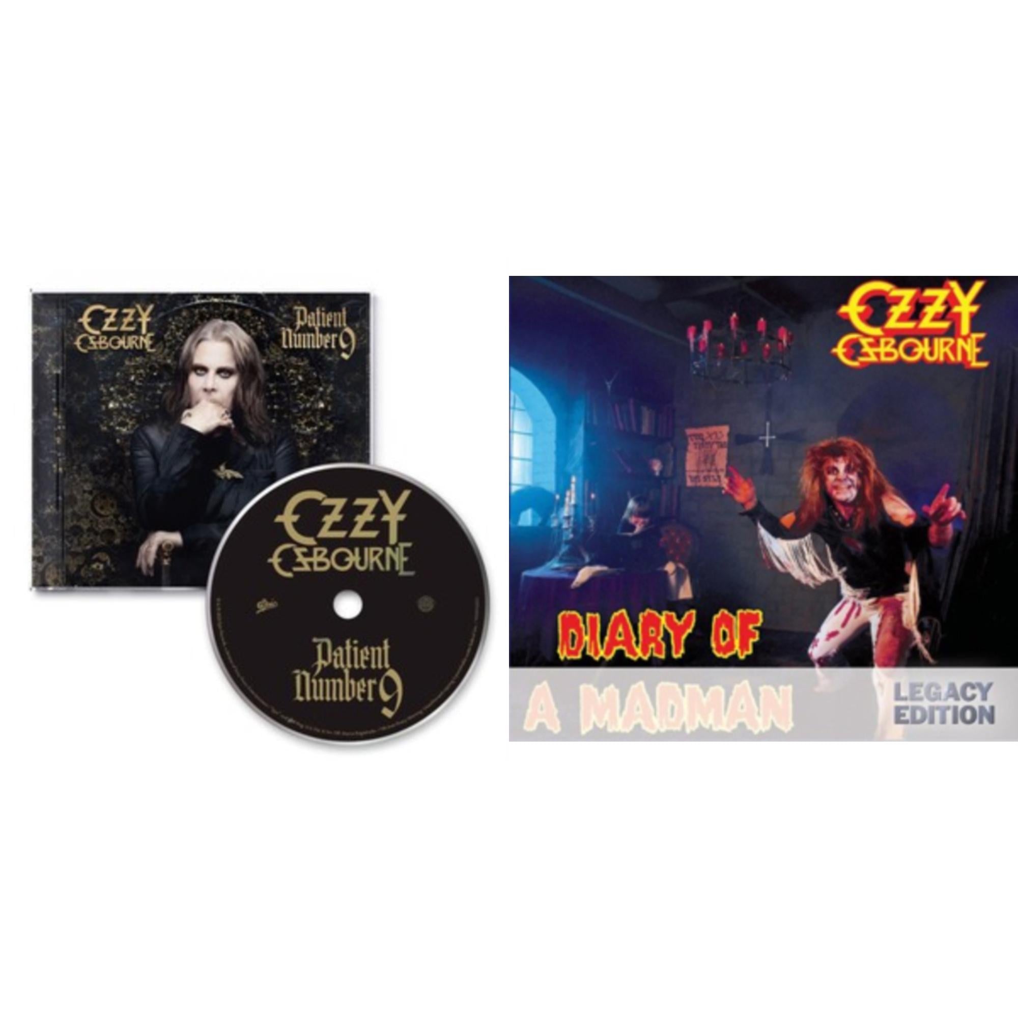 Ozzy Osbourne - Patient Number 9 & Diary Of A Madman - CD Bundle