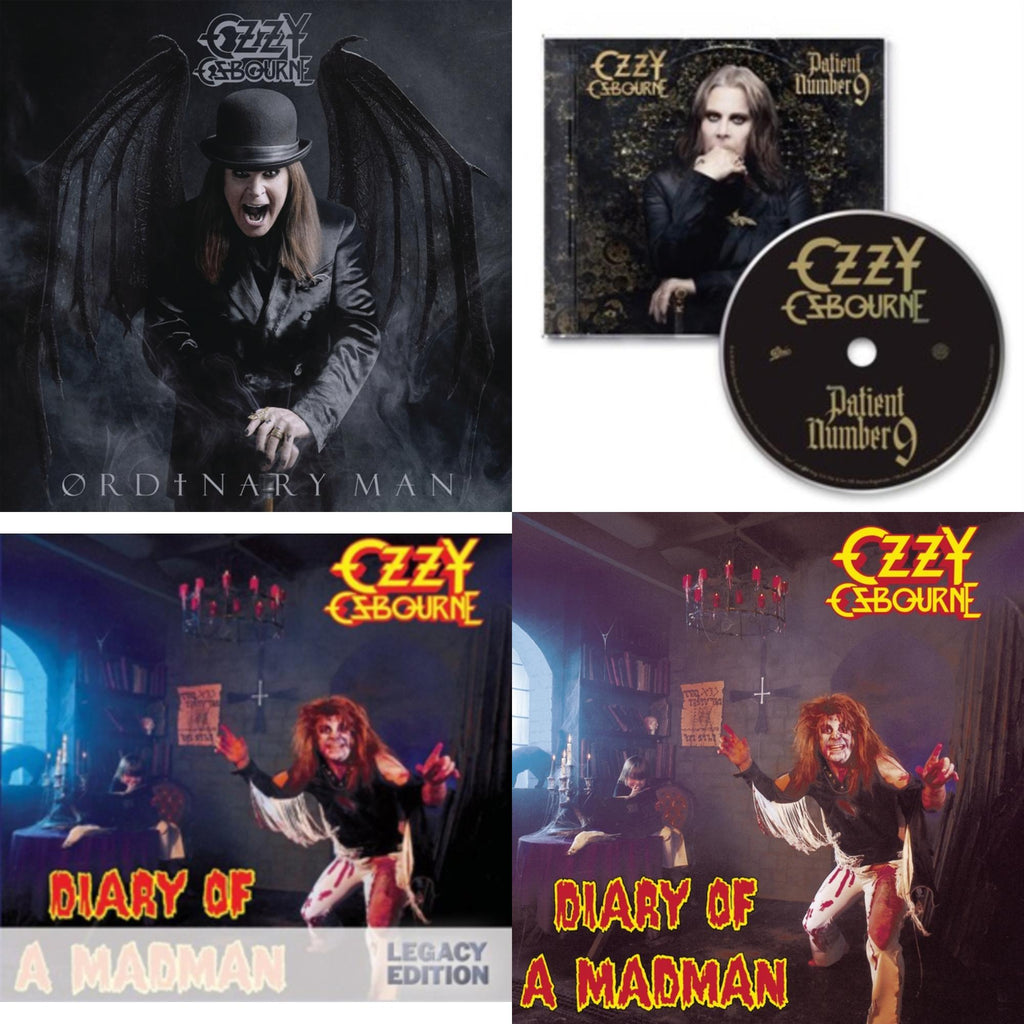 Ordinary Man (Jewel Case) & Patient Number 9 & Diary Of A Madman & Diary Of A Madman