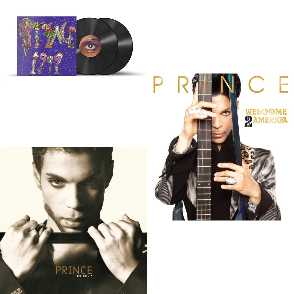 Welcome 2 America (2LP) & 1999 (X) & Hits 2 (X) (2LP)