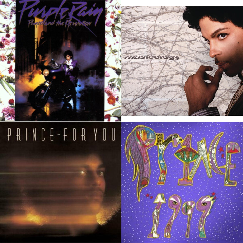 Purple Rain & Musicology (Digipak) & For You & 1999 (X)