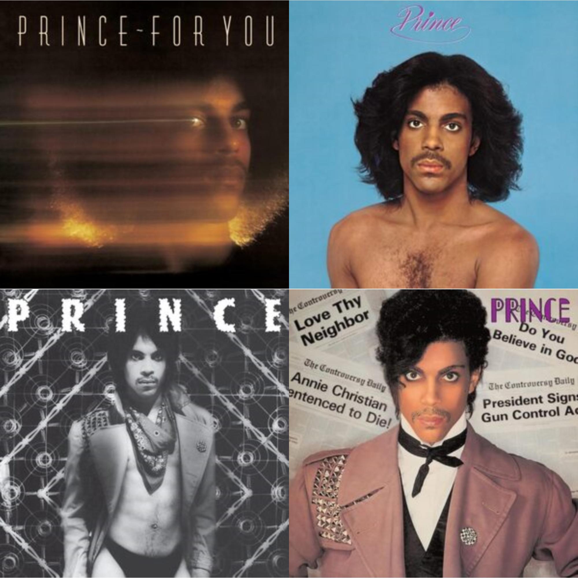 For You & Prince (X) & Dirty Mind (X) & Controversy