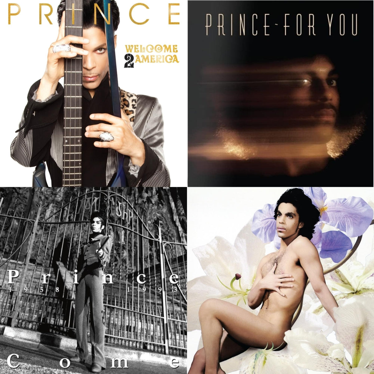 Welcome 2 America (2LP) & For You & Come & Lovesexy