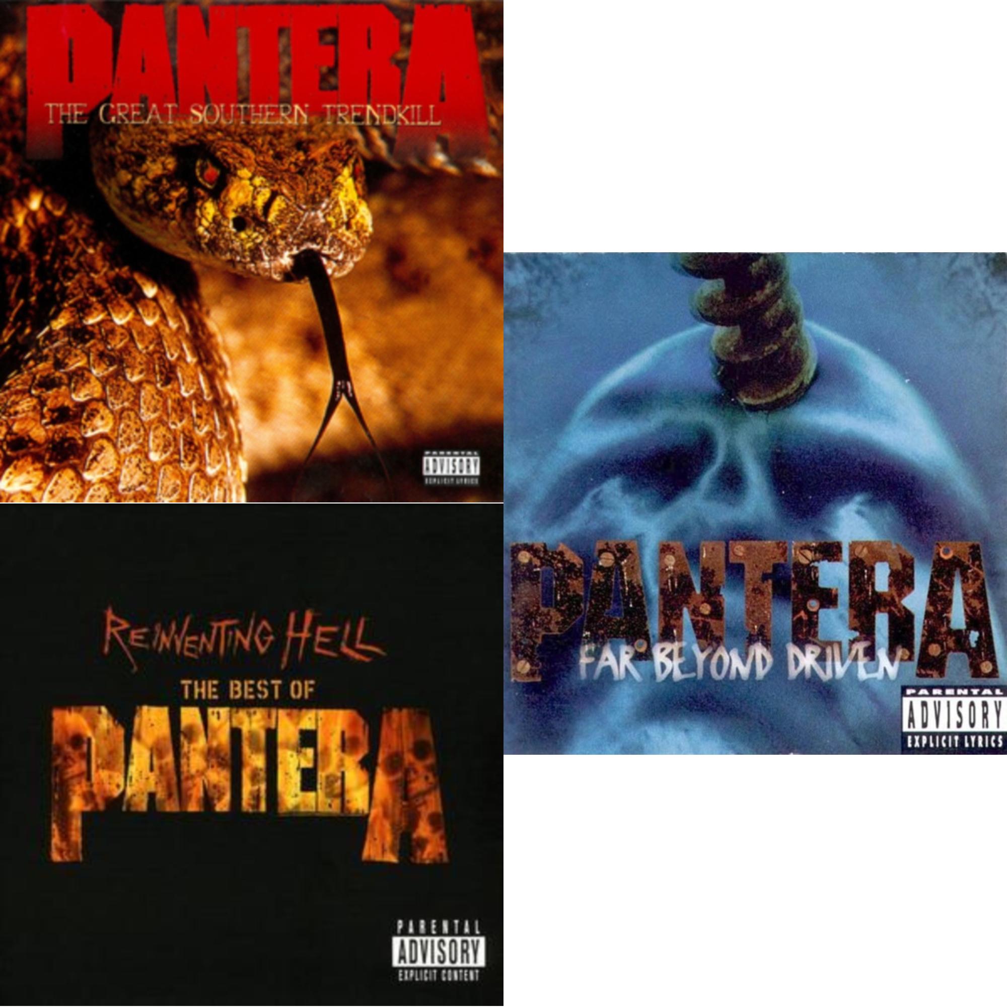 Great Southern Trendkill & Reinventing Hell: Best Of Pantera & Far Beyond Driven