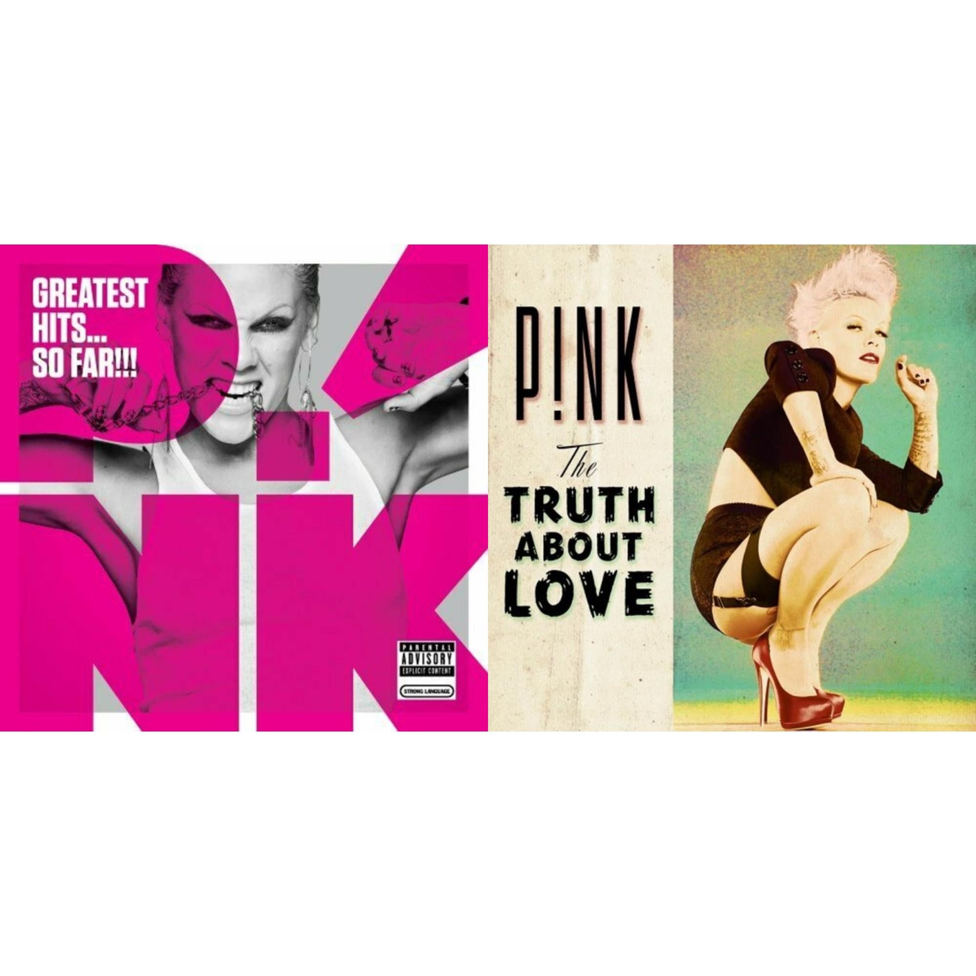 Pink - Greatest Hits So Far (Explicit Version) & Truth About Love - CD Bundle