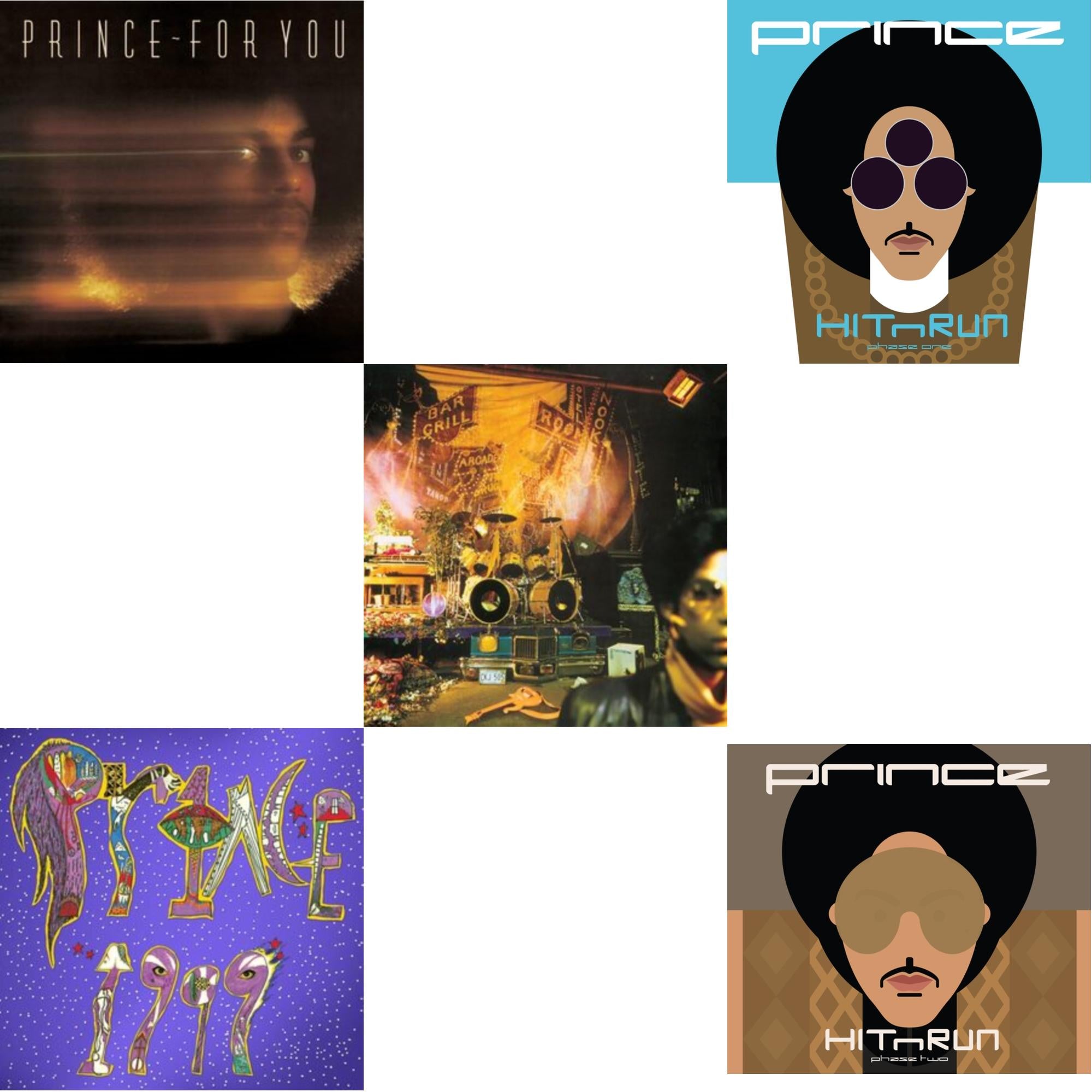 For You & 1999 (X) & Sign O’ The Times & Hitnrun Phase One & Hitnrun Phase Two