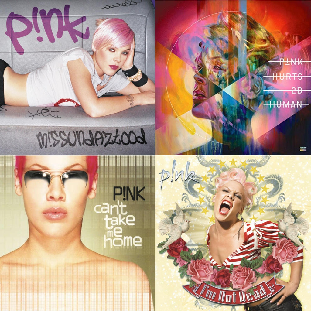 Missundaztood (2LP/140G) & Hurts 2B Human (150G/2LP/Dl Code) & Can't Take Me Home (2LP/Gold Vinyl/150G/Dl Card) & I’M Not Dead (Pink LP Vinyl)V