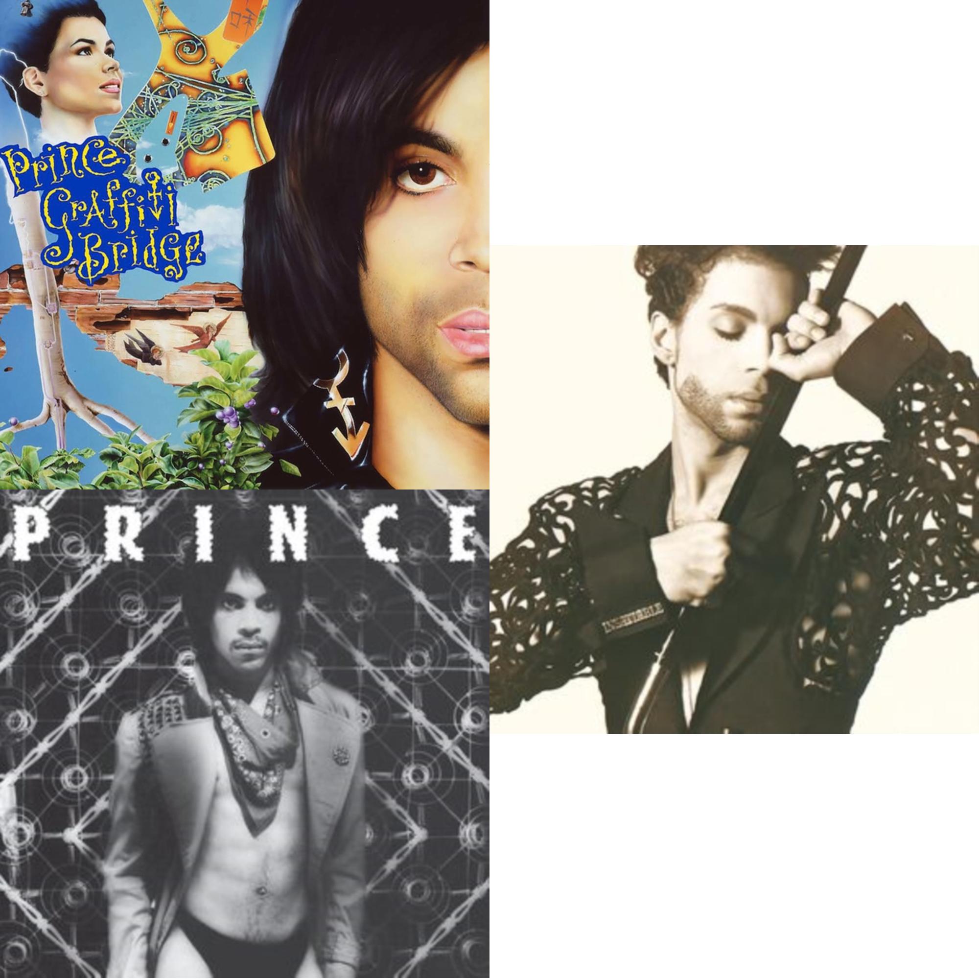 Dirty Mind (X) & Hits 1 (X) & Music From Graffiti Bridge (X)