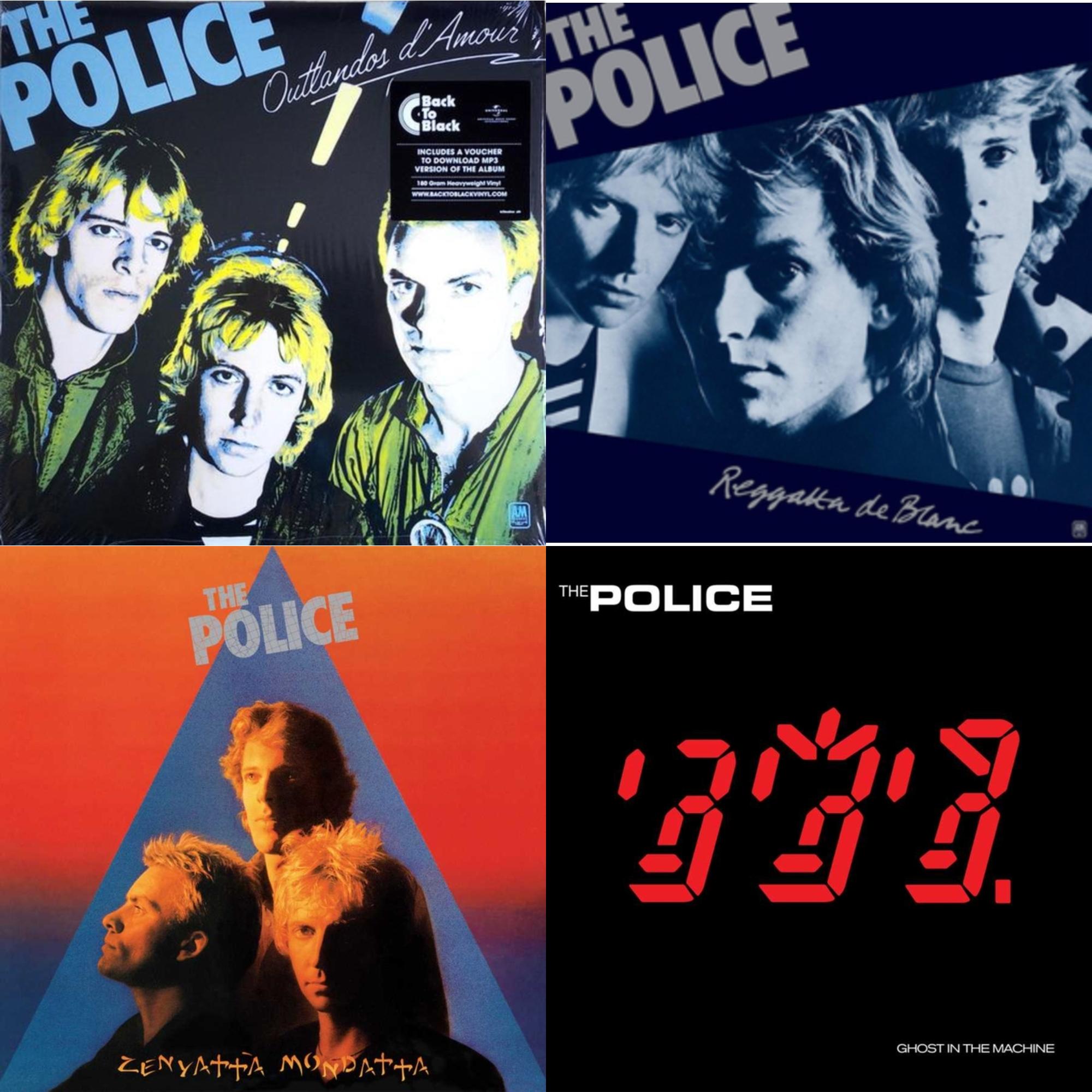 Outlandos D'amour & Reggatta De Blanc & Zenyatta Mondatta & Ghost In The Machine