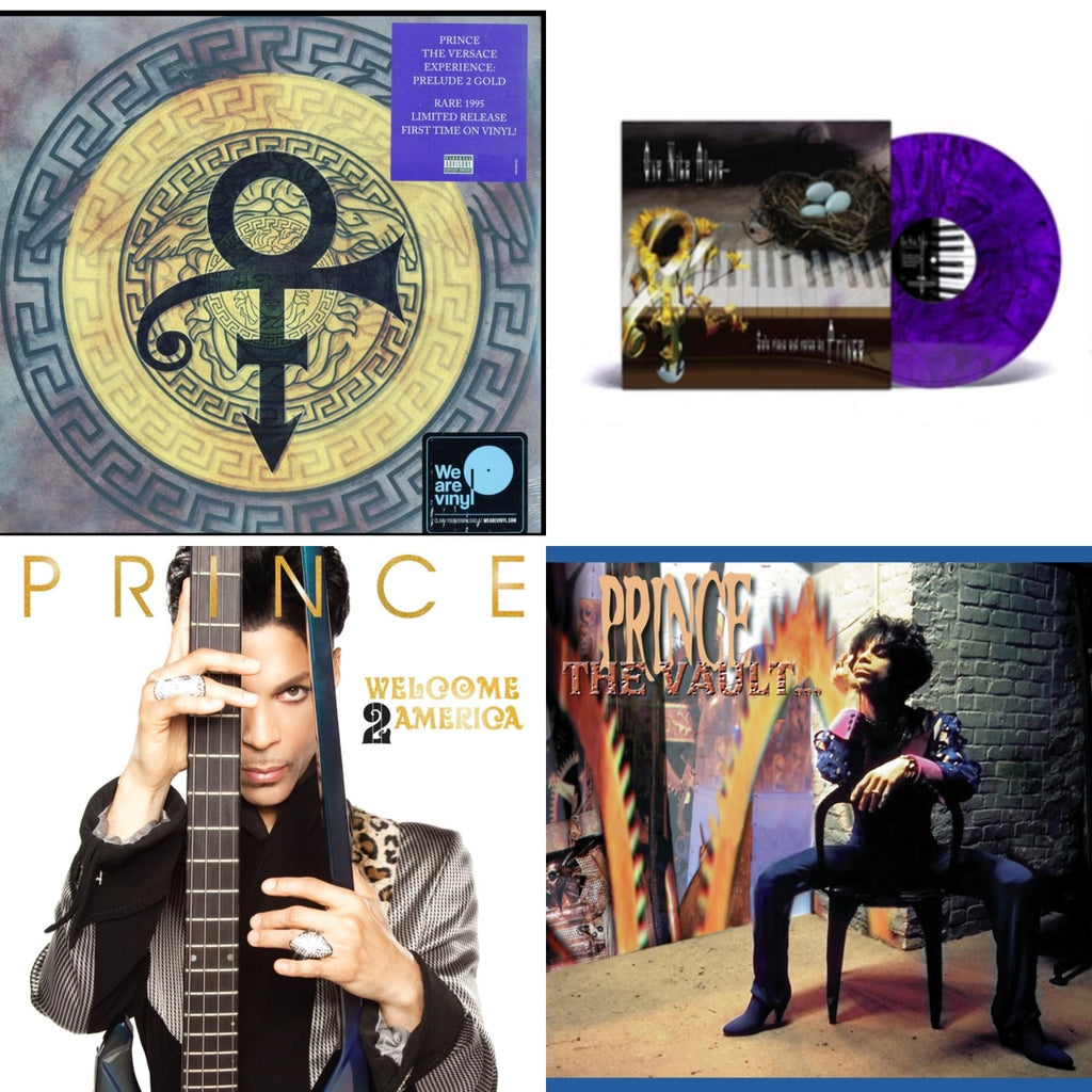 Versace Experience (Prelude 2 Gold) (150G/Purple LP Vinyl/Dl Insert) & One Nite Alone…(Solo Piano & Voice By Prince) (Purple LP Vinyl) & Welcome 2 America (2LP) & Vault - Old Friends 4 Sale
