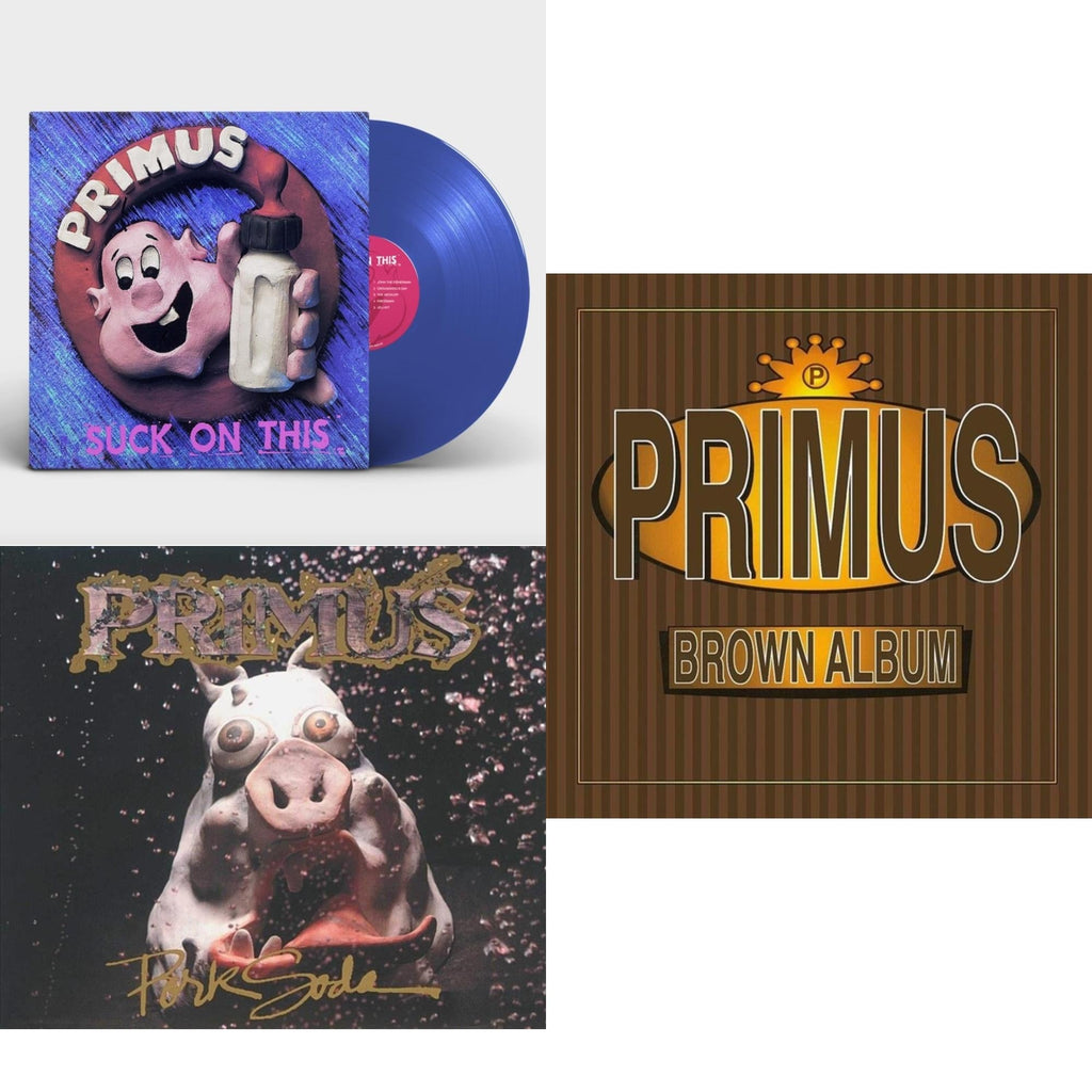 Suck On This (Cobalt Blue LP Vinyl/Remastered/Reissue) & Pork Soda (2LP) & Brown Album (2LP)
