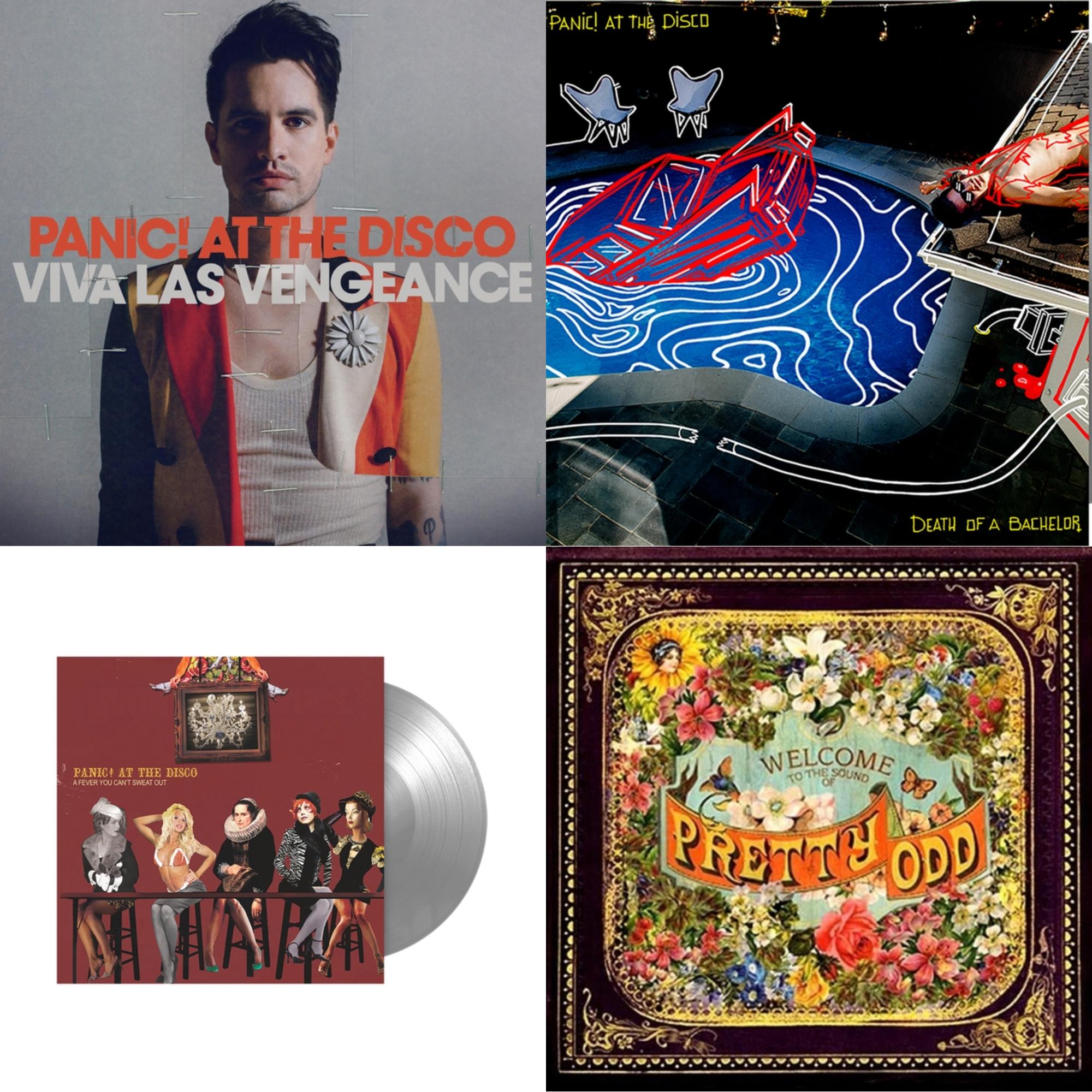 Viva Las Vengeance & Death Of A Bachelor (Fbr 25Th Anniversary/Silver LP Vinyl) & Fever You Can't Sweat Out (Fbr 25Th Anniversary Edition/Silver LP Vinyl) & Pretty Odd